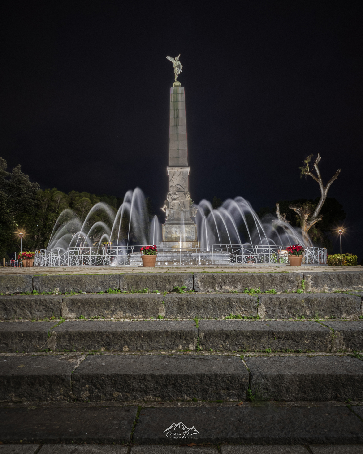 Fontana dei Caduti Villa Bonfiglio