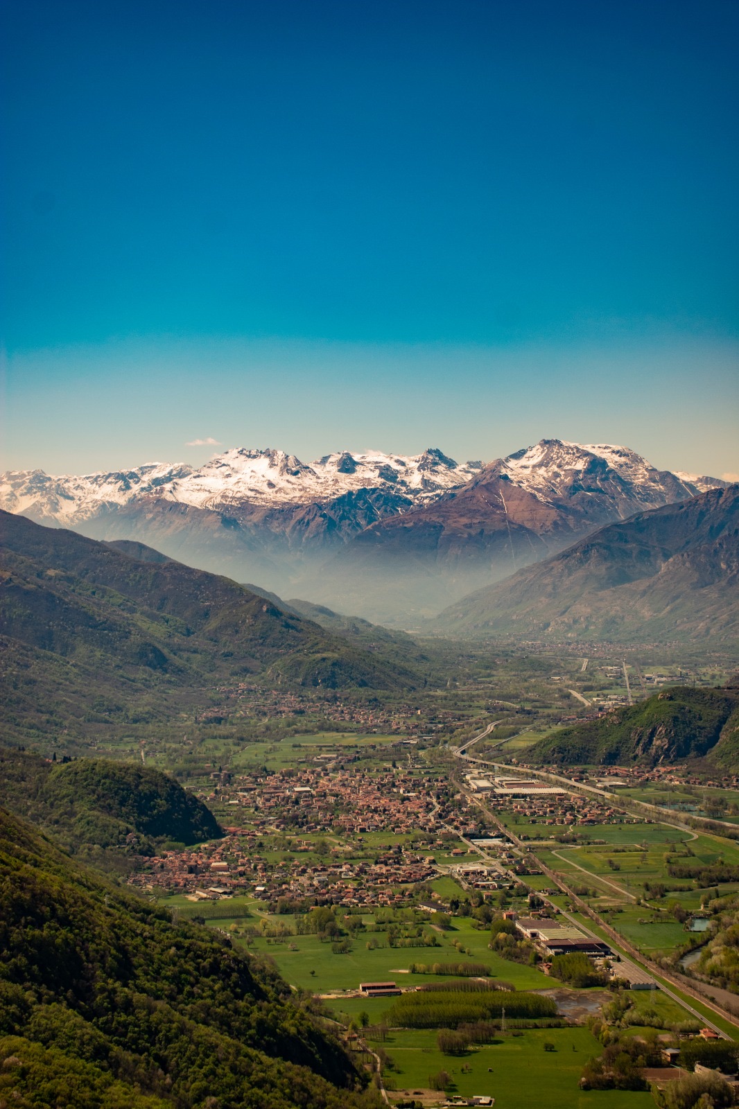 View from the sacra di San Michele