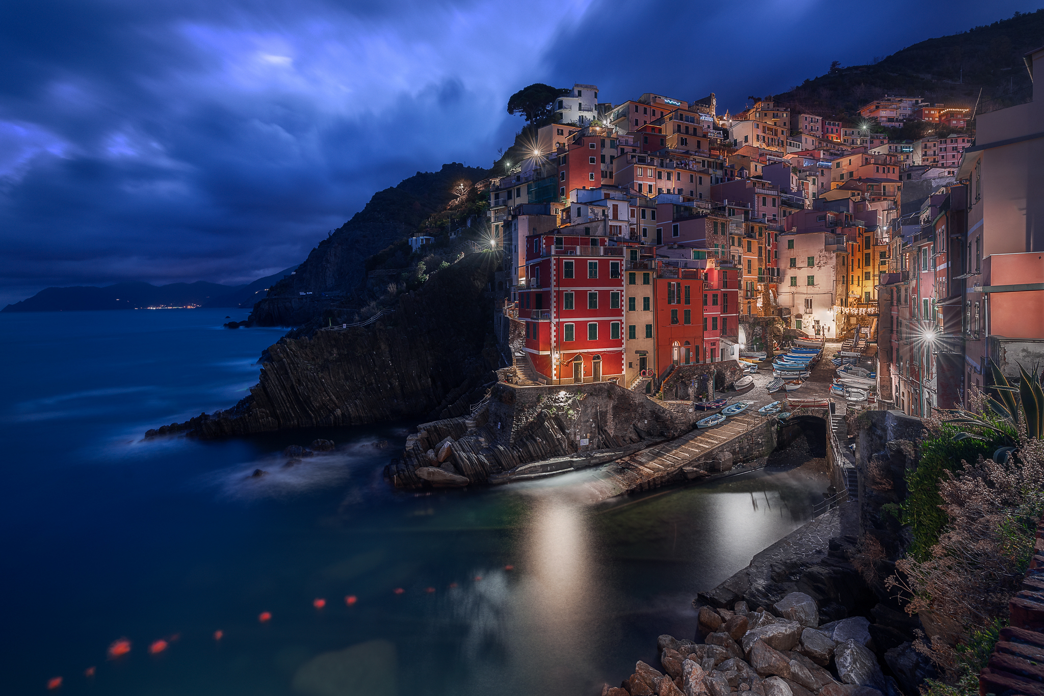ora blu a Riomaggiore