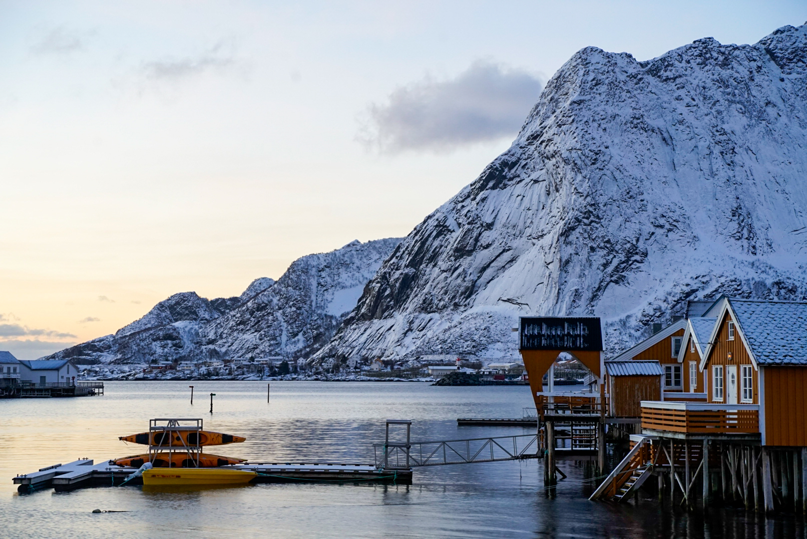 Reine Sunset