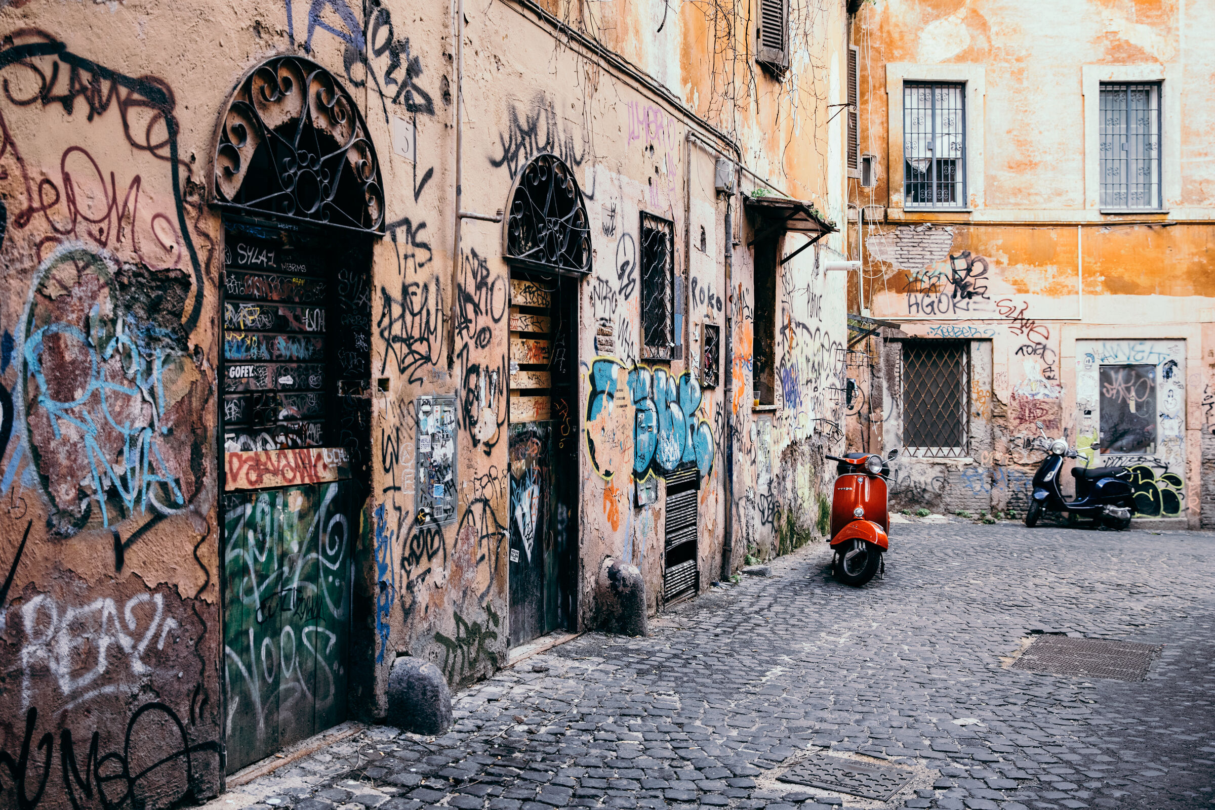 Through the alleys of Trastevere
