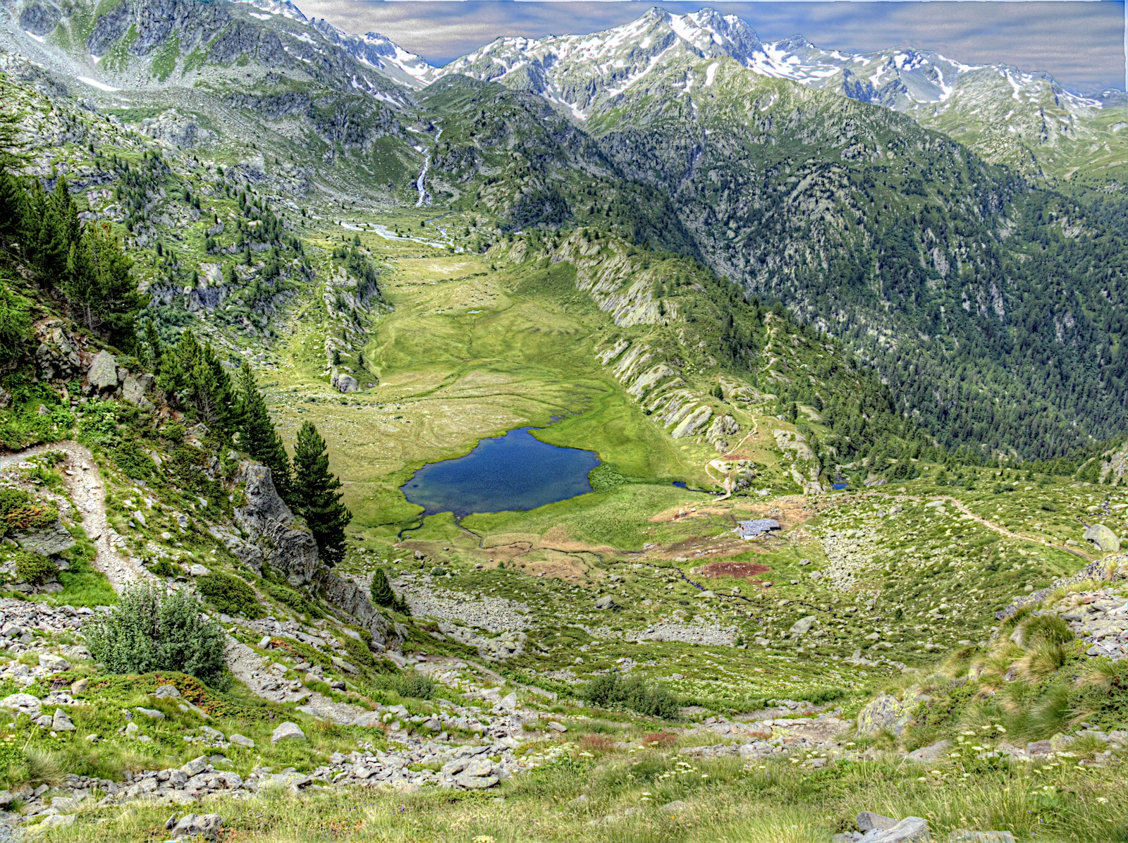 Salendo al Rifugio Deffeyes