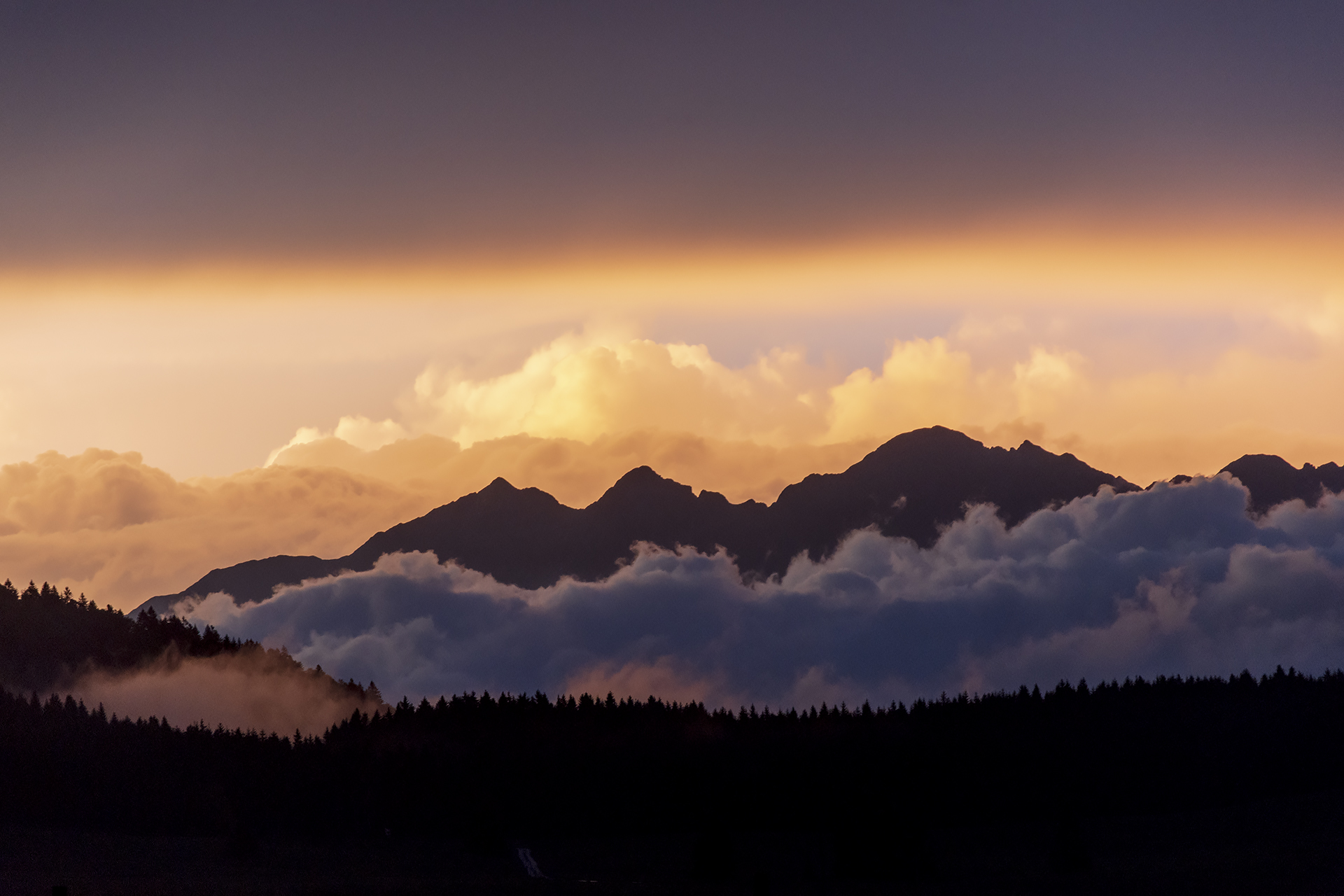 Tramonto imprevedibile