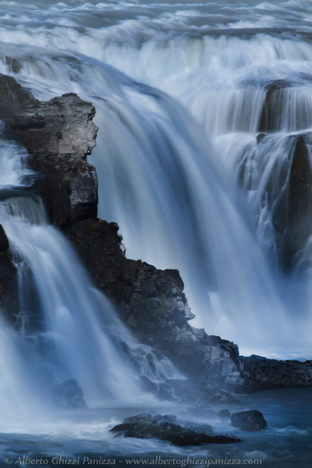 Sitting between the waters