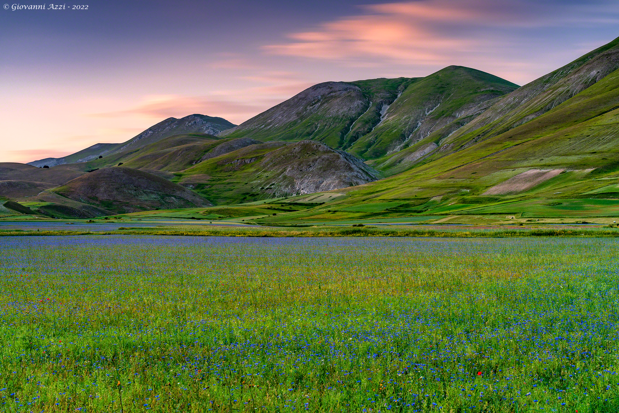 Tramonto a Castelluccio