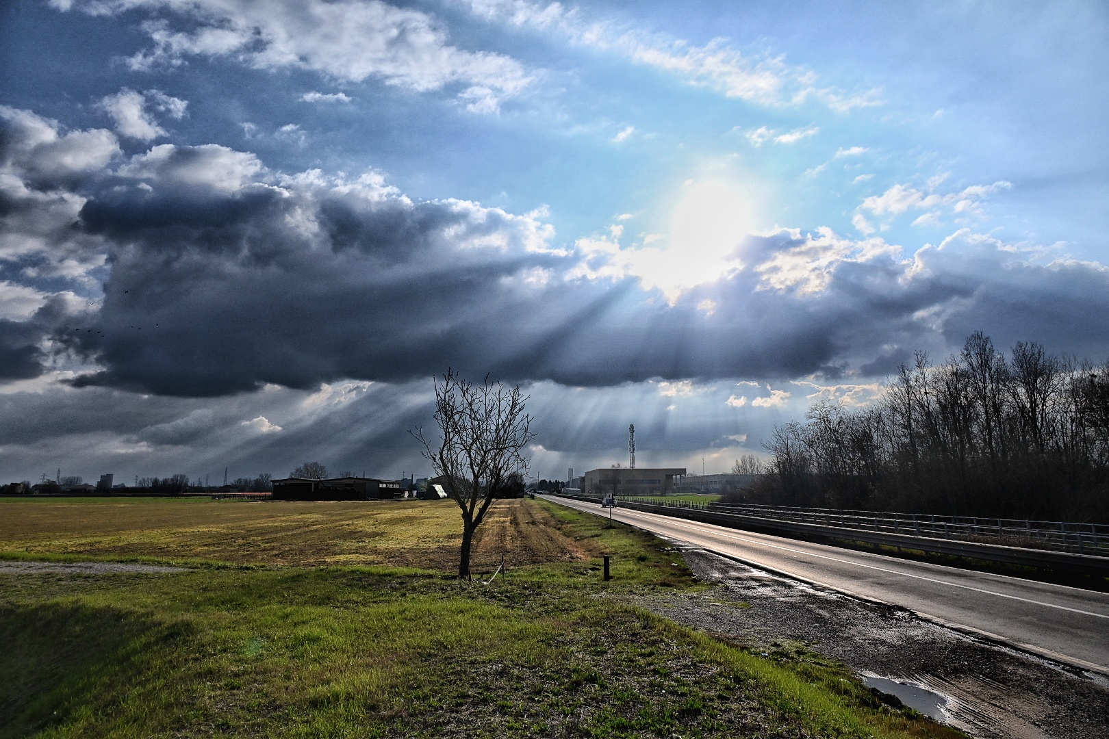 Countryside suburbs of parma