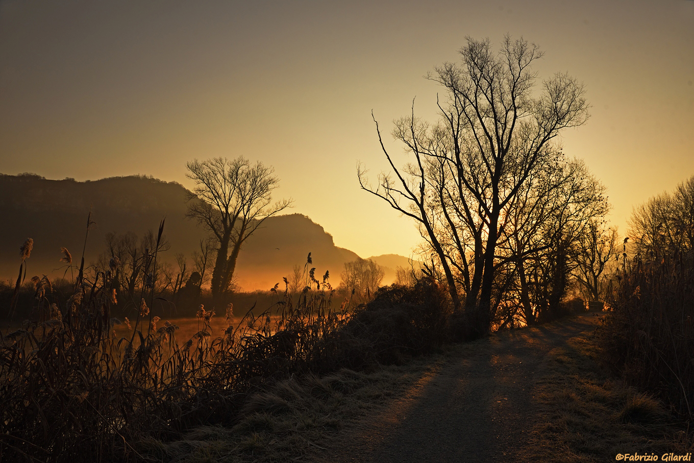 January sunrise...