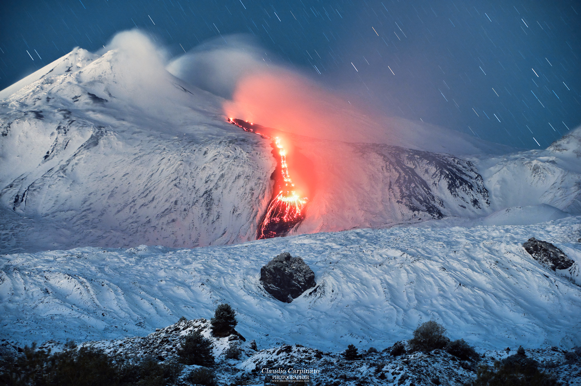 Etna, attività del 22.01.2023