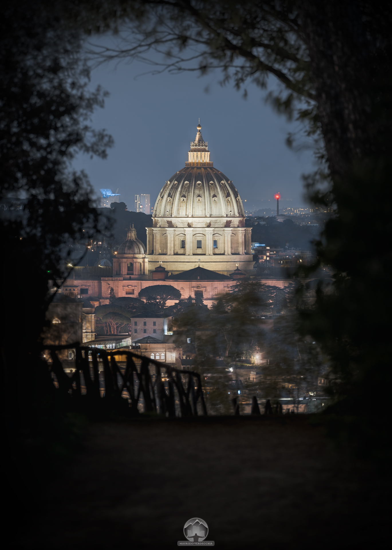 How beautiful you are Rome when it's evening