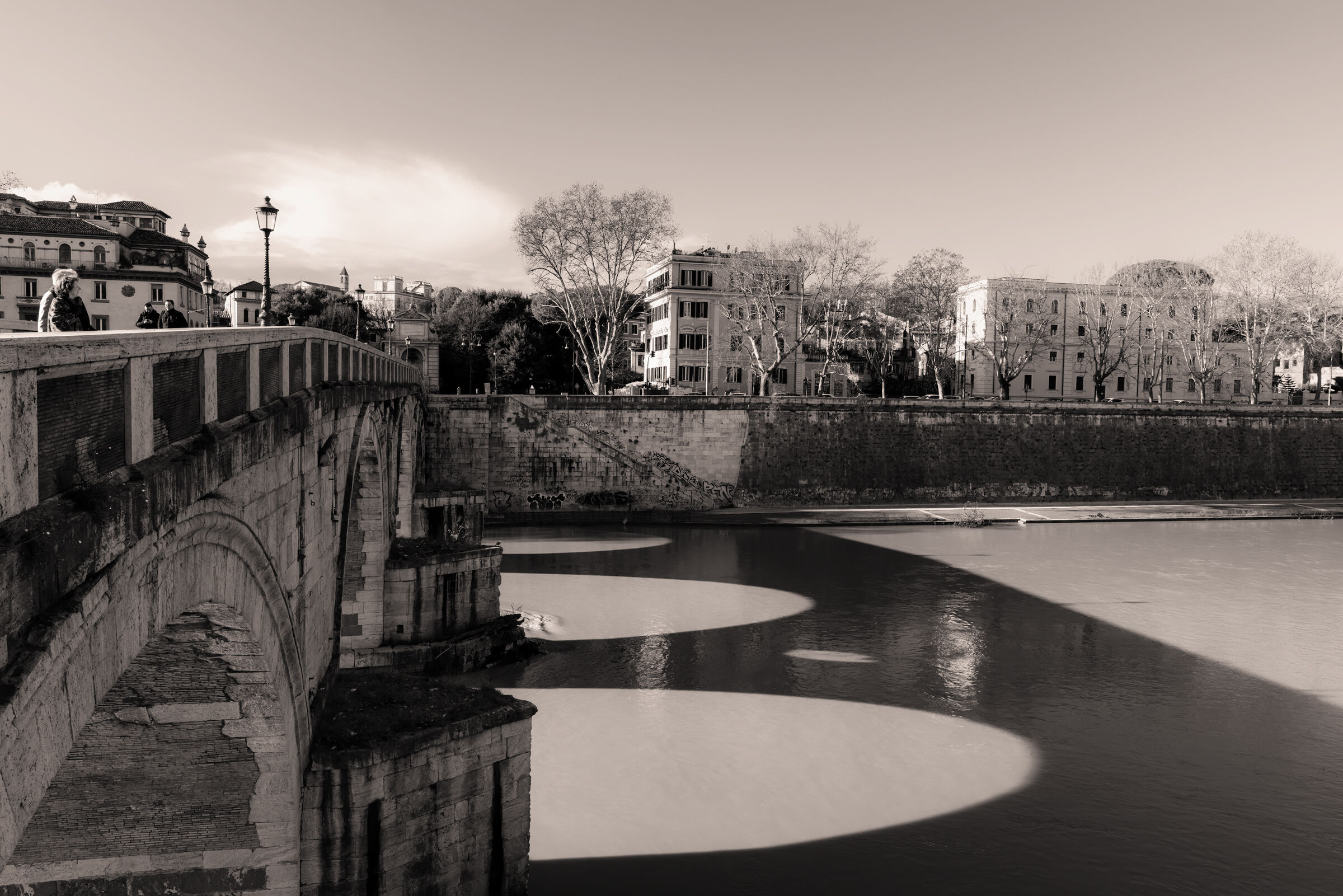 Gli archi di ponte Sisto