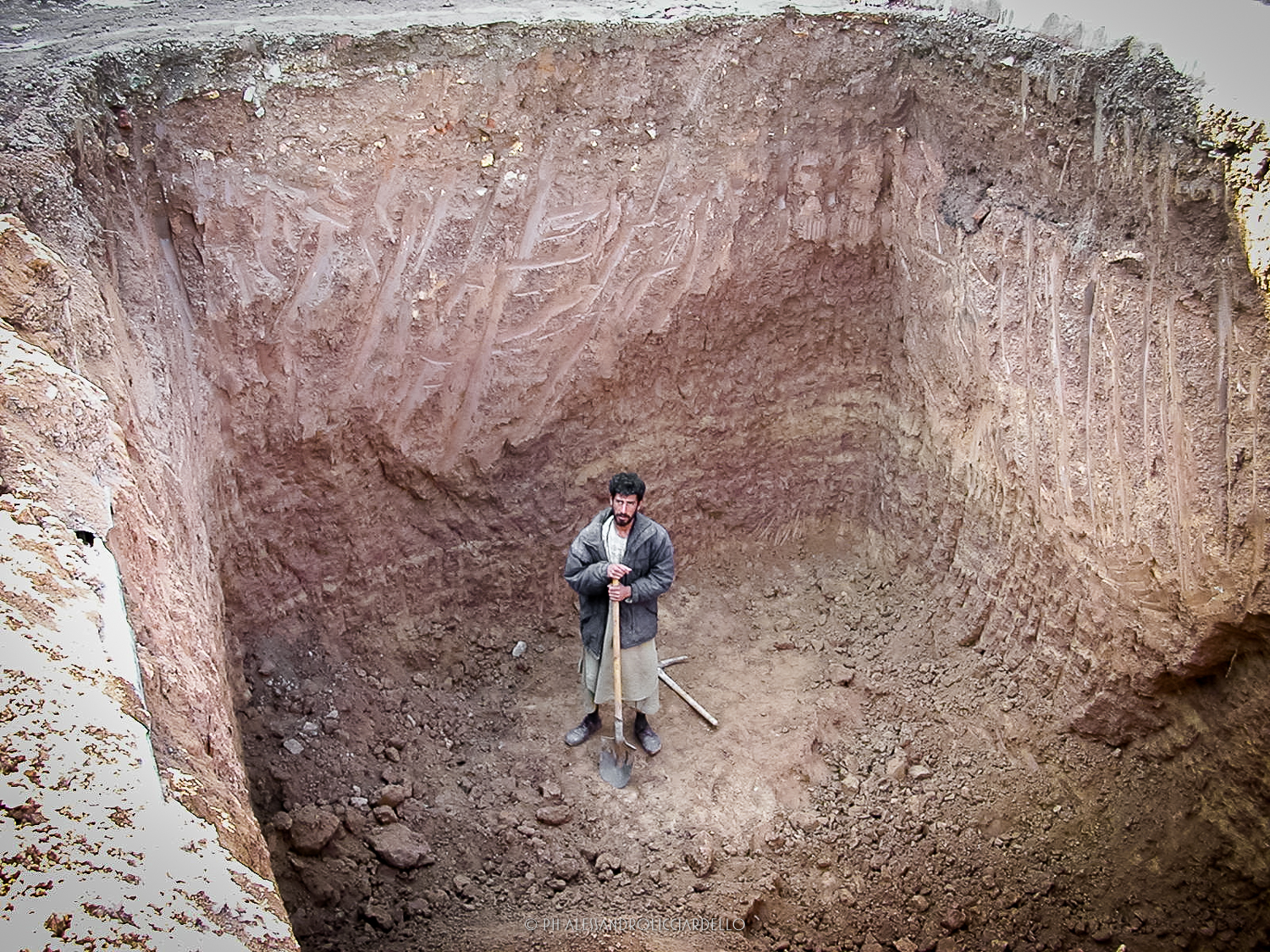 Cantiere ad Herat (Afghanistan)