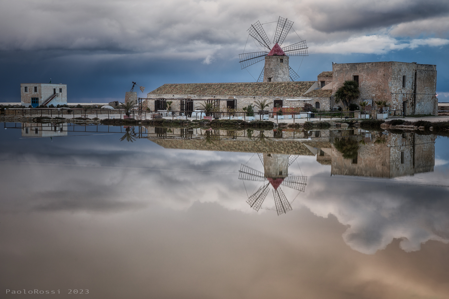 The salt mill...