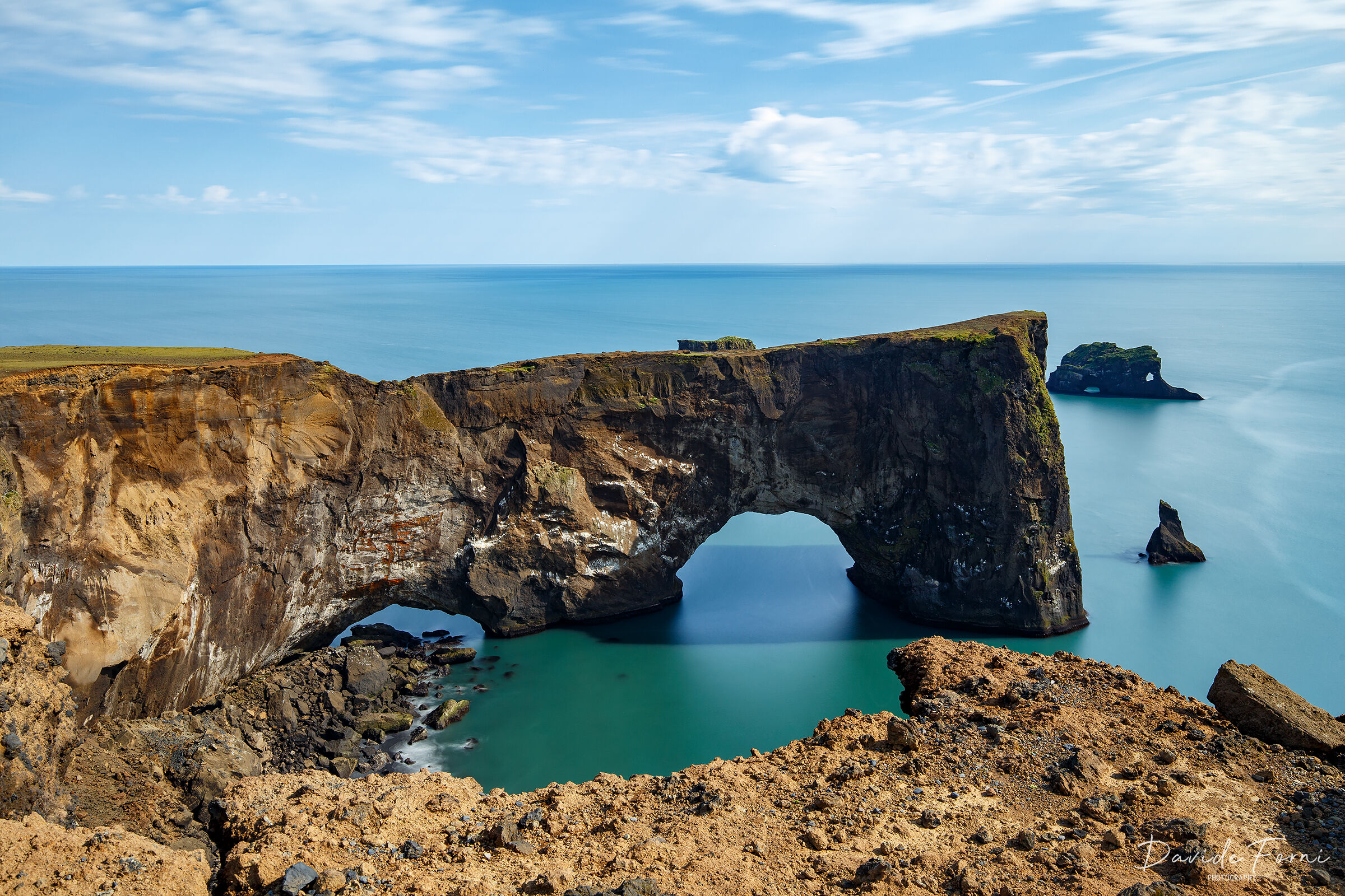 Dyrhólaey Peninsula and its natural arch