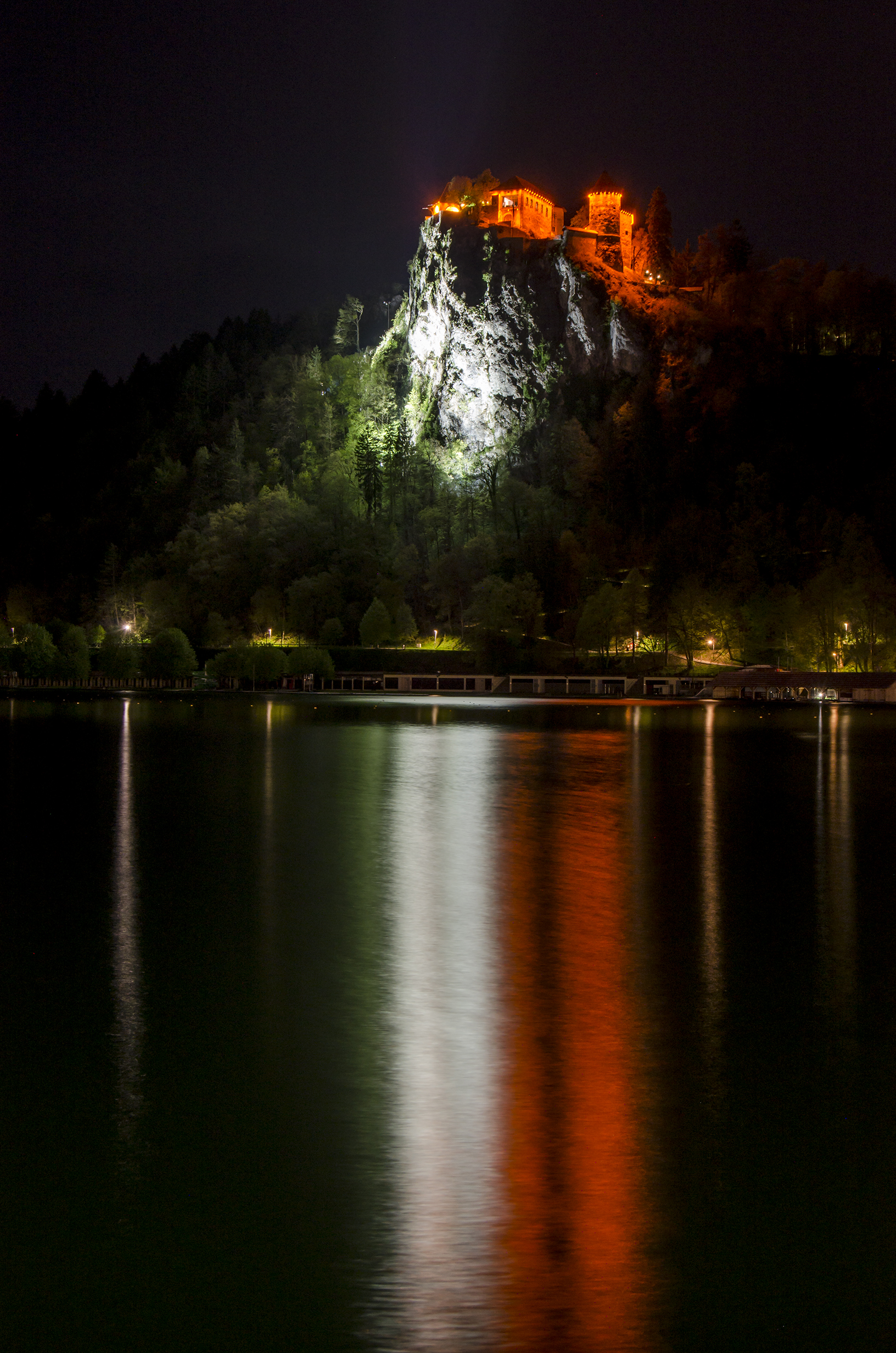 Unexpected tribute to Italy (Lake Bled, Slovenia)