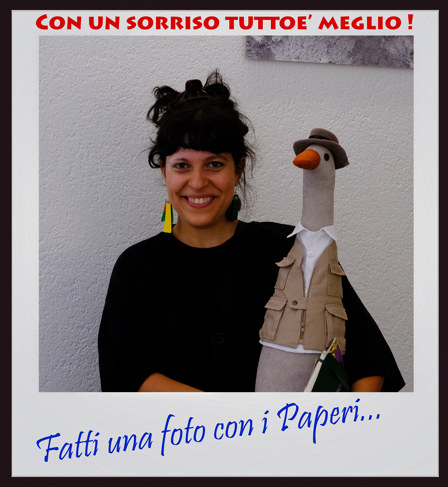 #fattiunafotoconipaperi (con Rebecca)