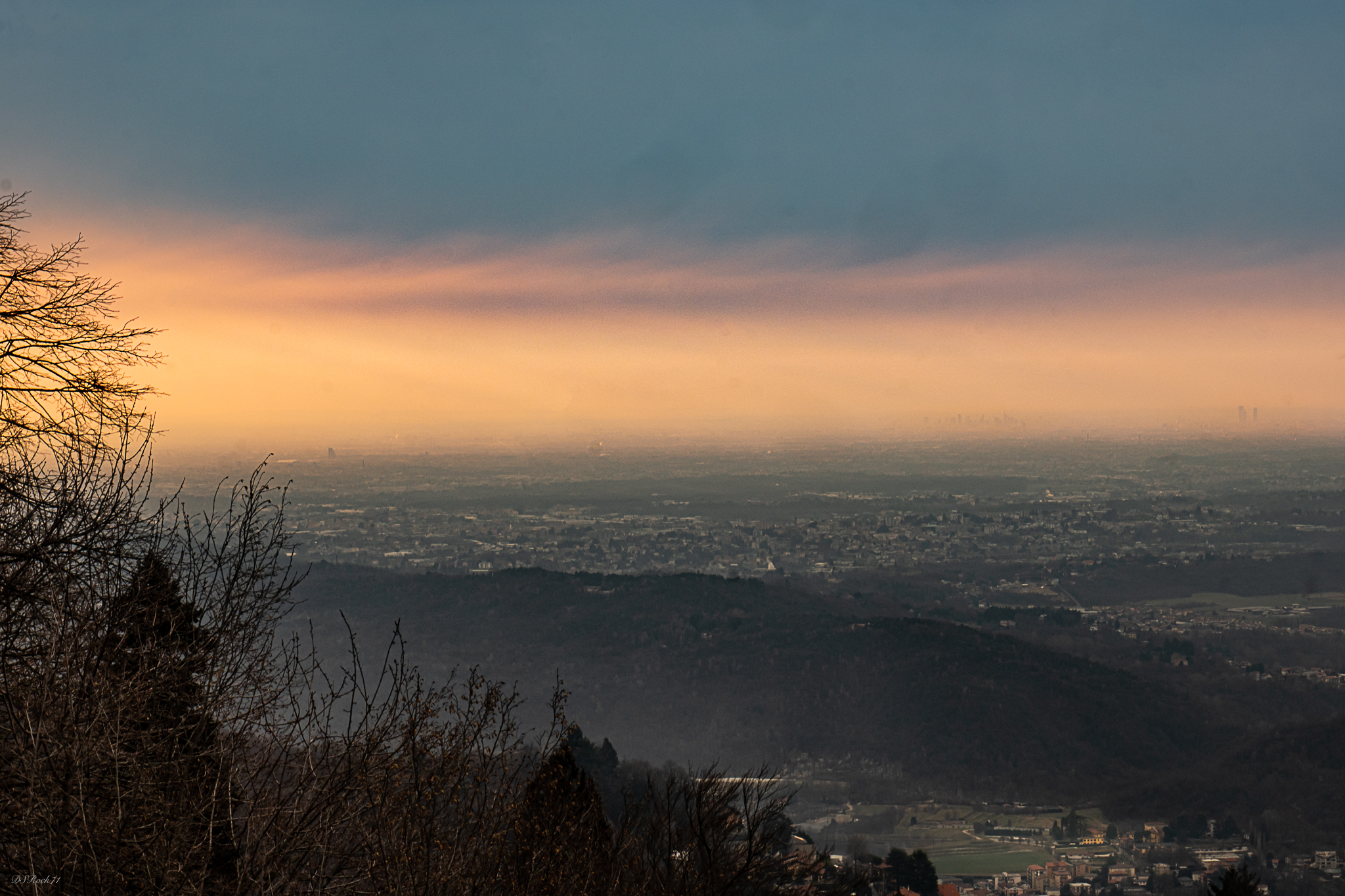 sunrise in Brunate 1