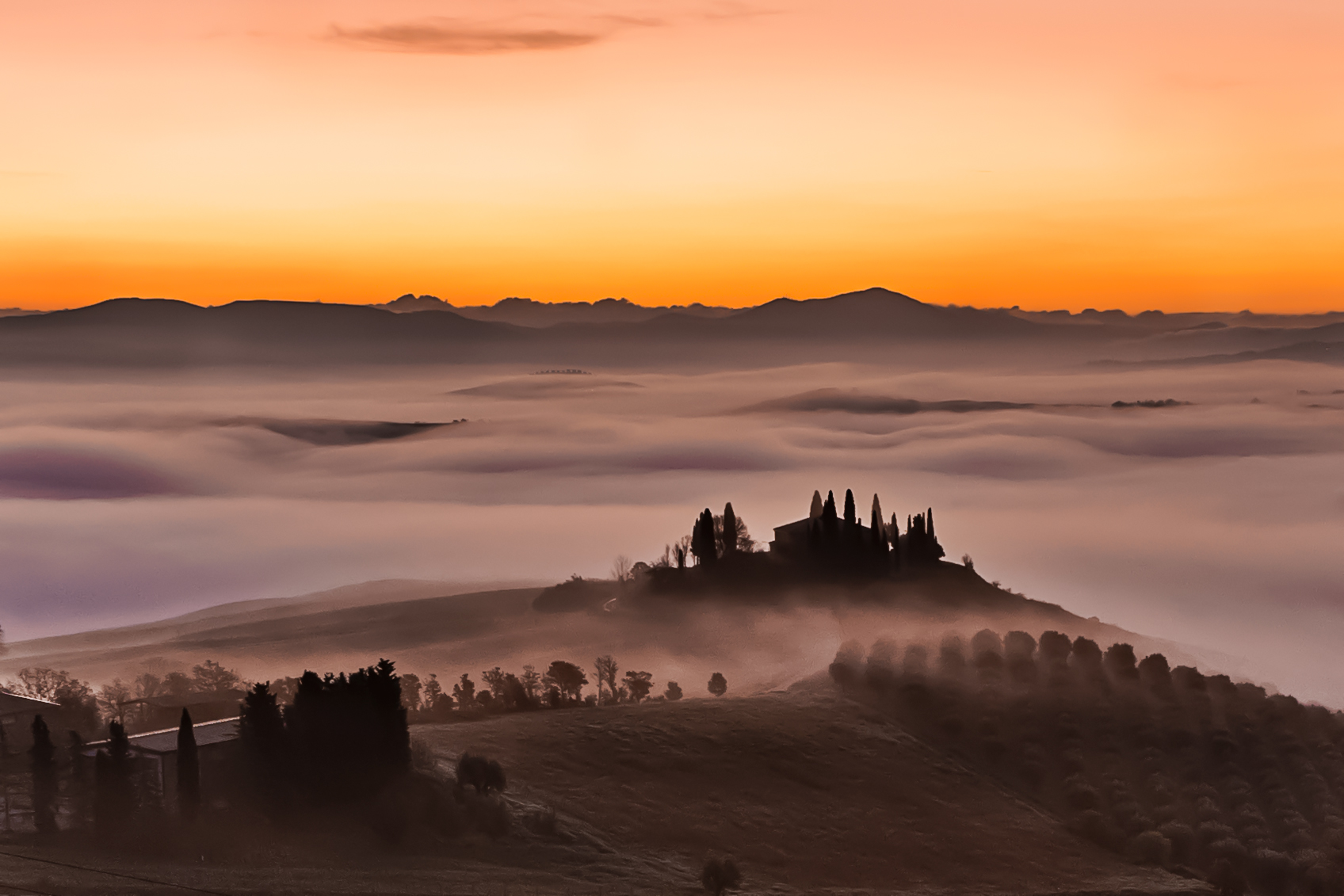 Fog in the valley