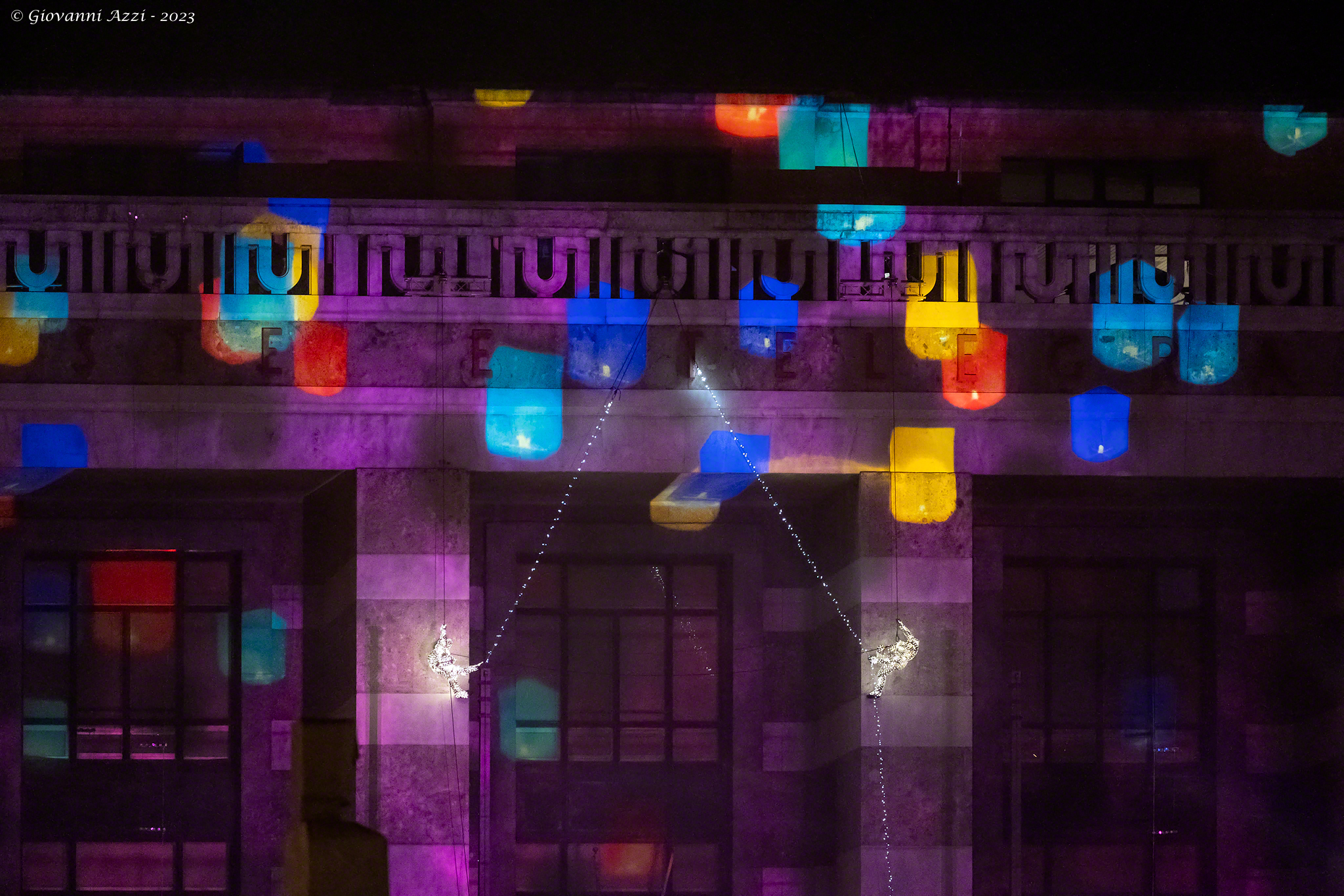 Spettacolo di luci e colori