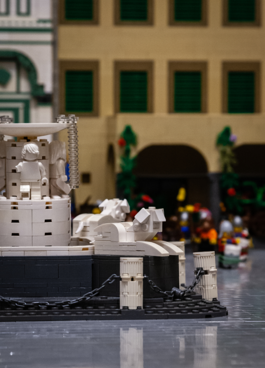 Piazza dei leono particolare lego