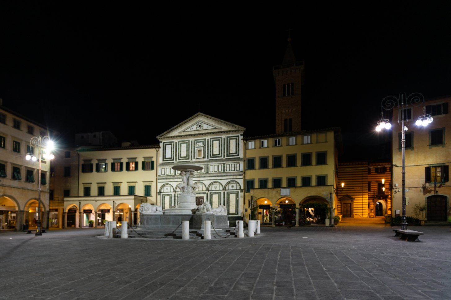 Piazza dei leoni Notte