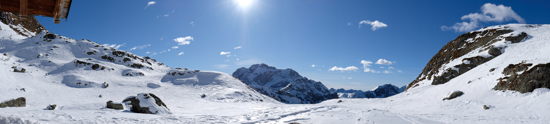 Il Pizzo Arera dalla Baita Croce