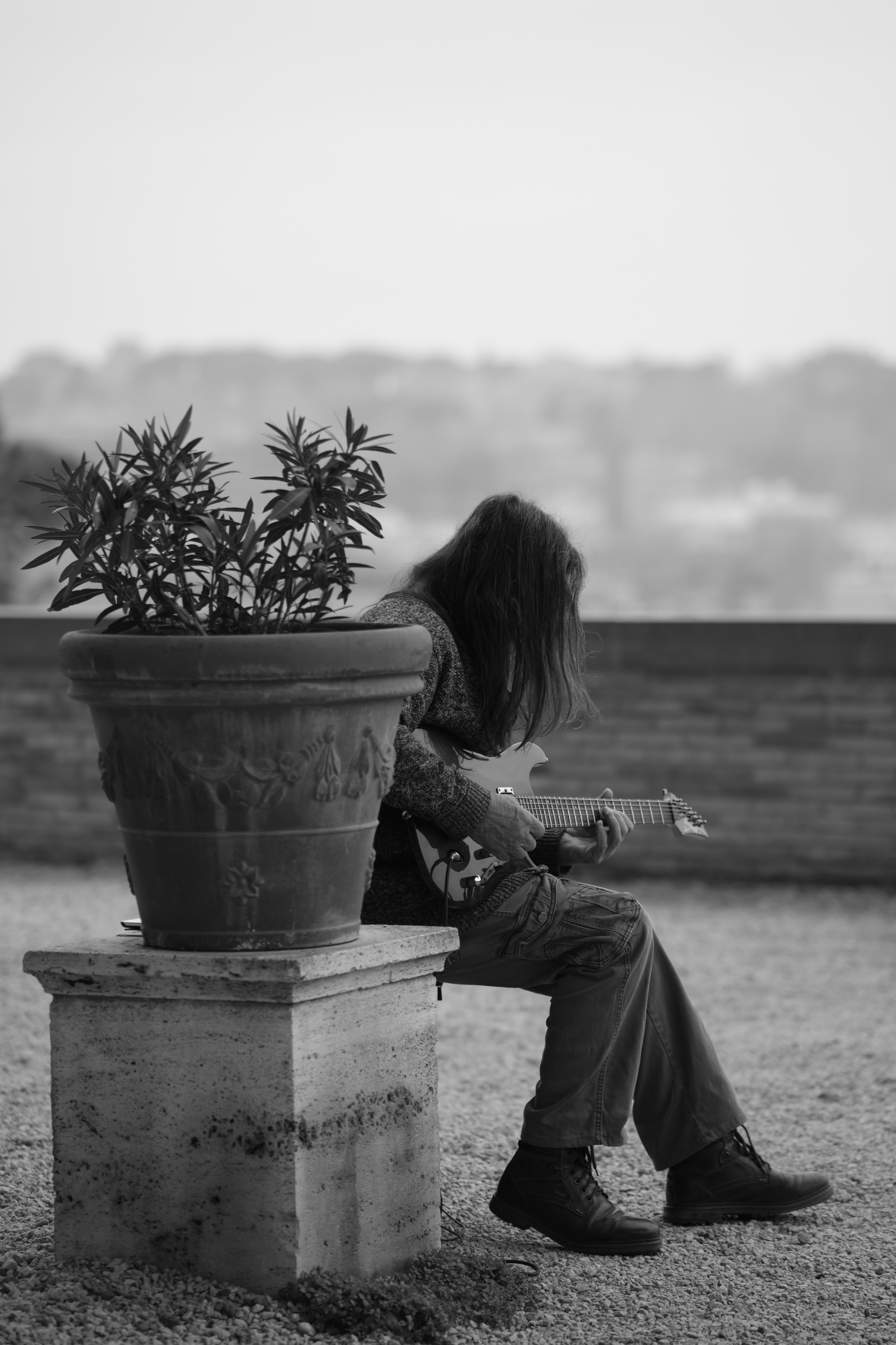 Chitarrista Giardino degli Aranci