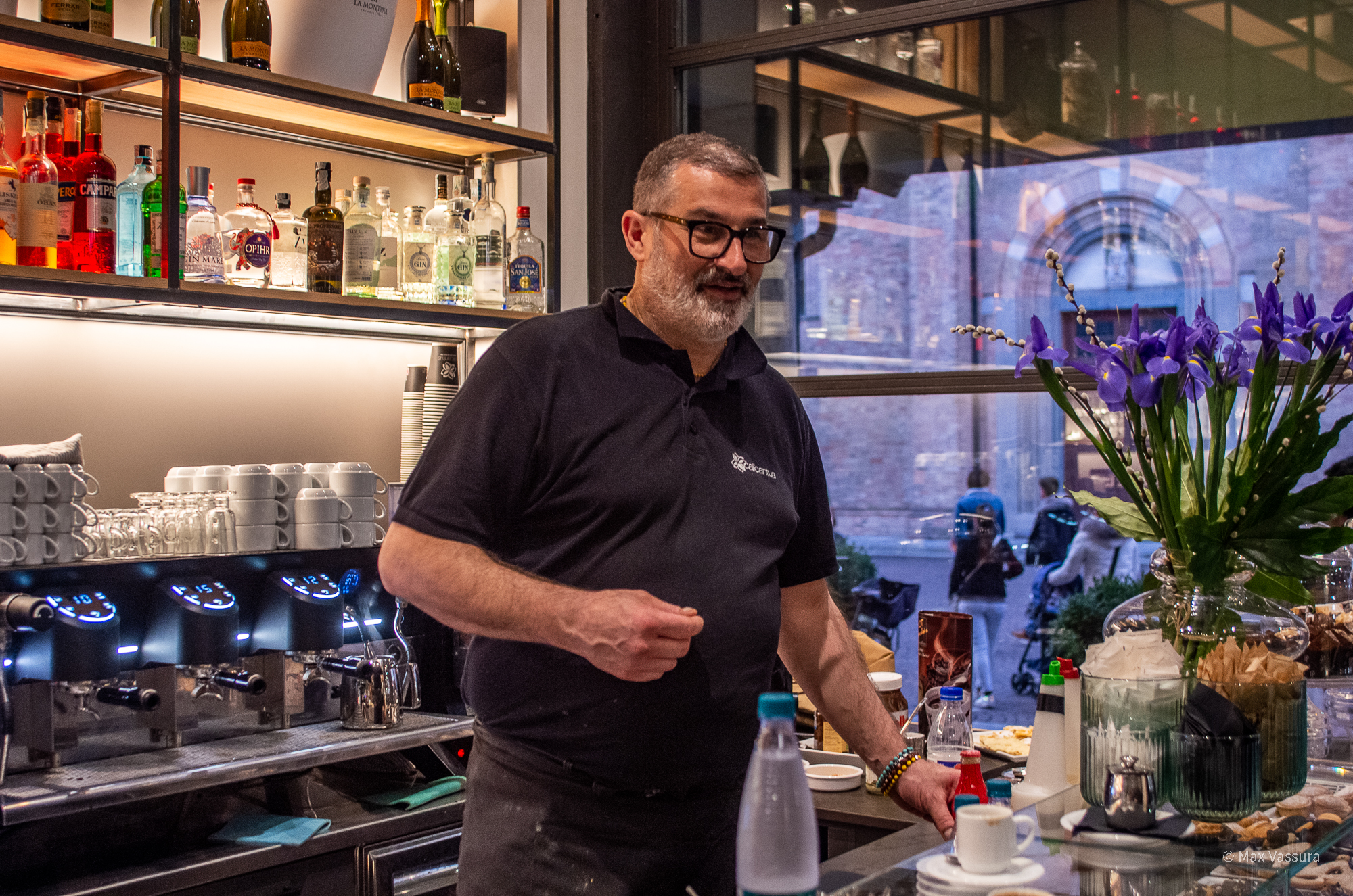 Un simpatico barista