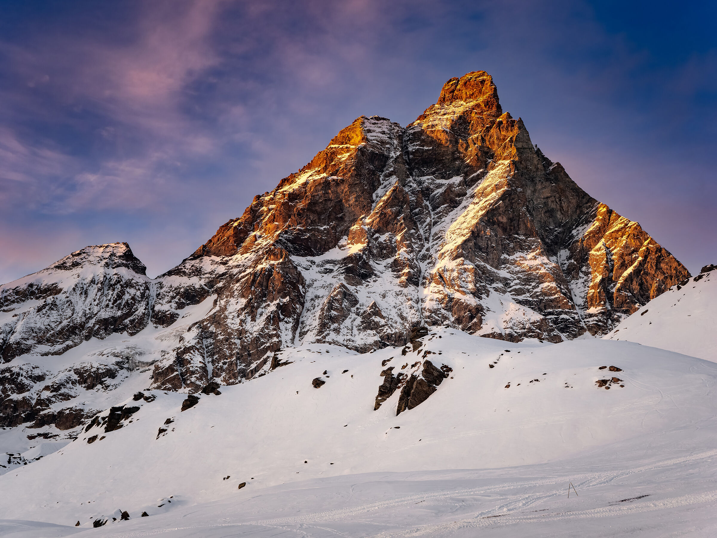 Matterhorn at sunset