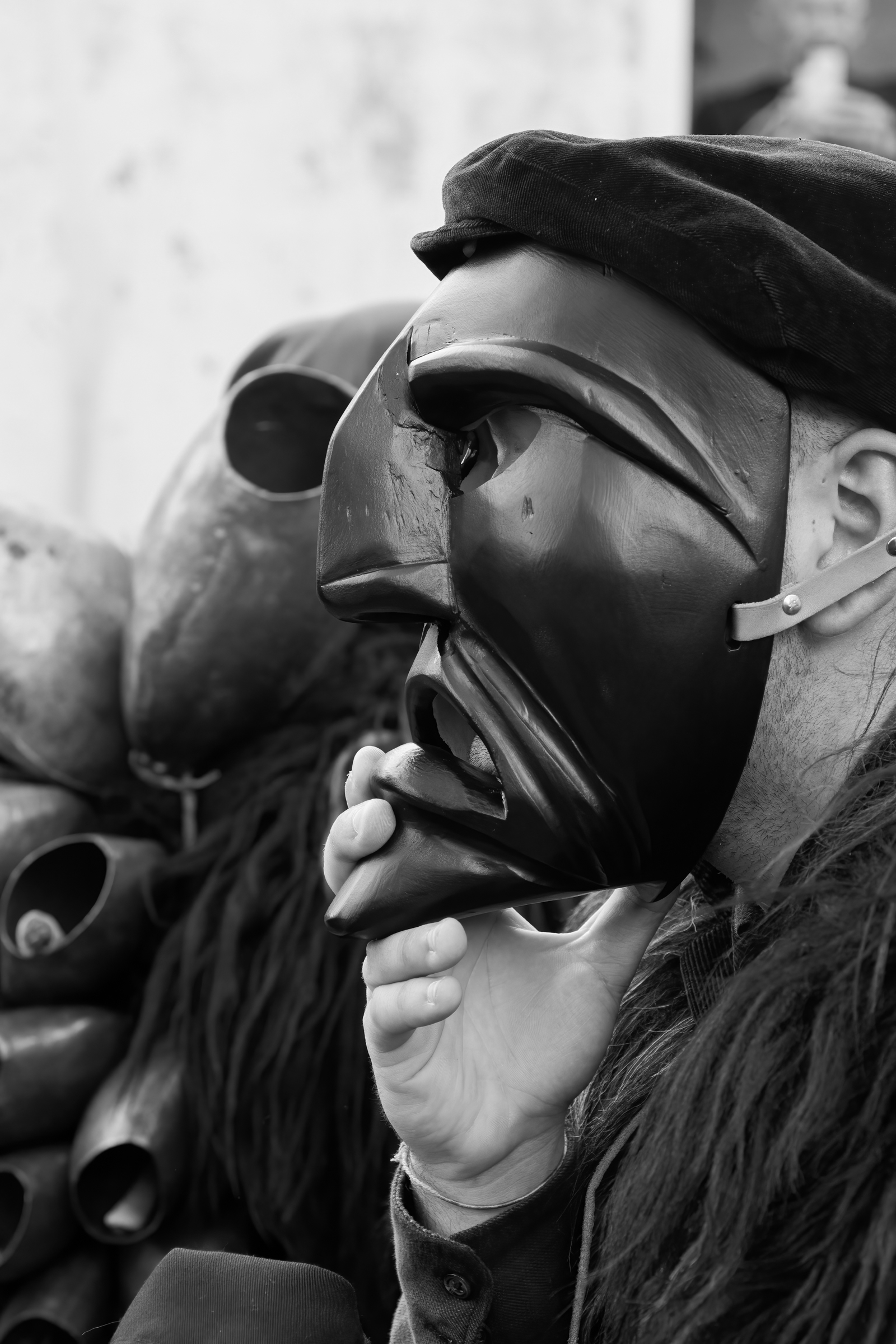 Mamuthones (b&w version)