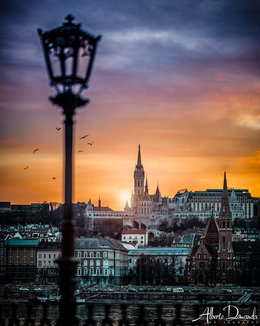 Budapest sunset