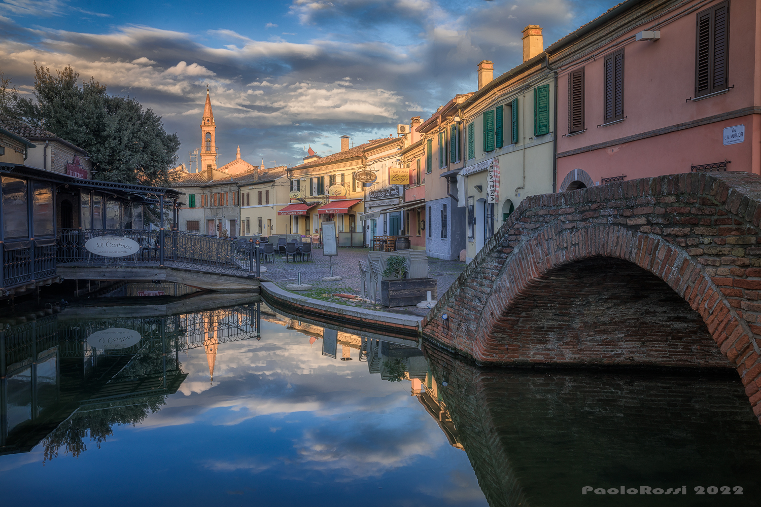 Comacchio before sunset...