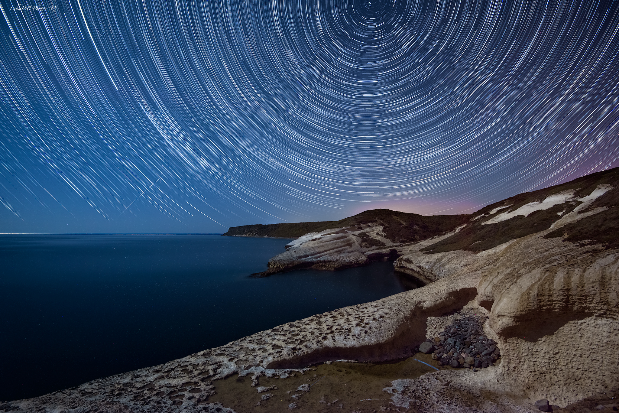 Startrail Su Riu