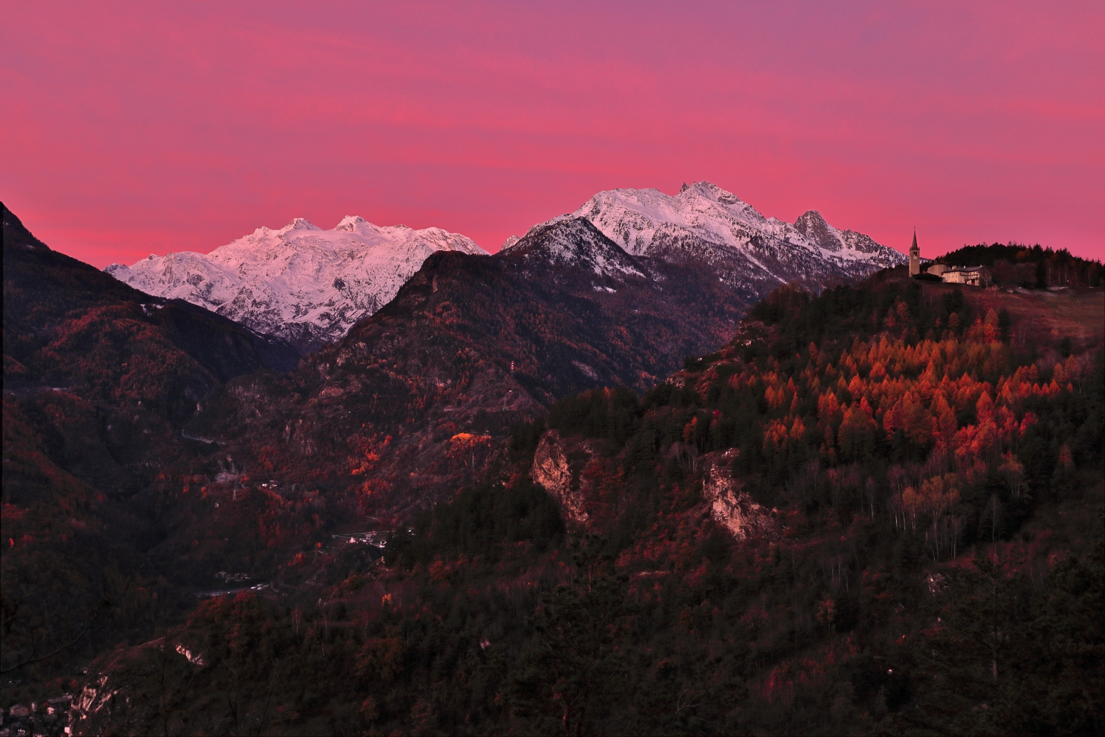 Sunrise from Saint Nicolas