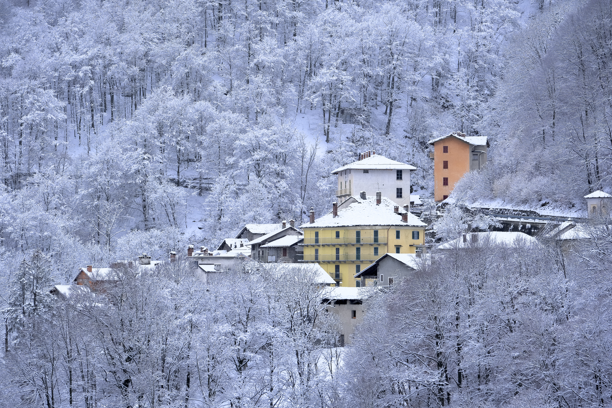 Una spruzzata di neve
