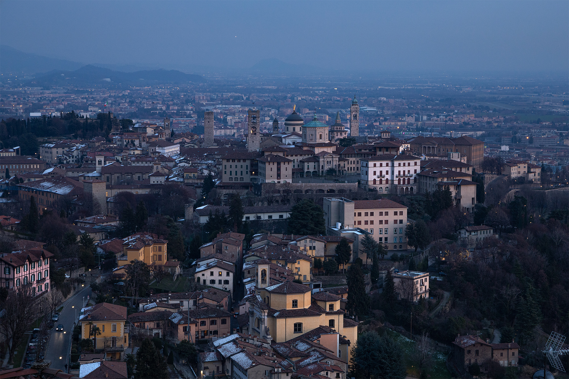 Upper Town in blue hour