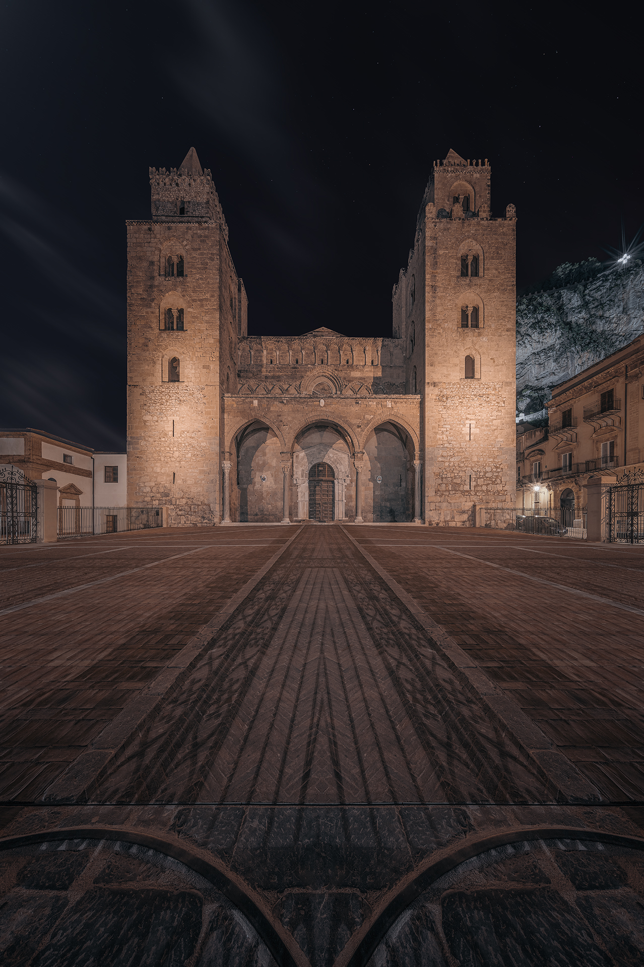 Riflettori sul Duomo di Cefalù