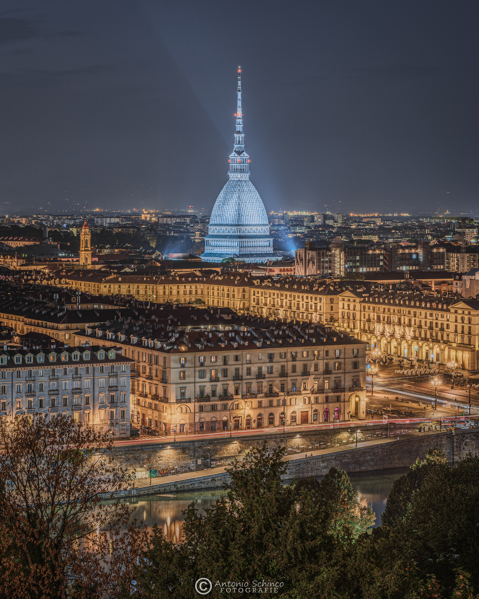 La Mole Antonelliana Dal Monte dei Cappuccini