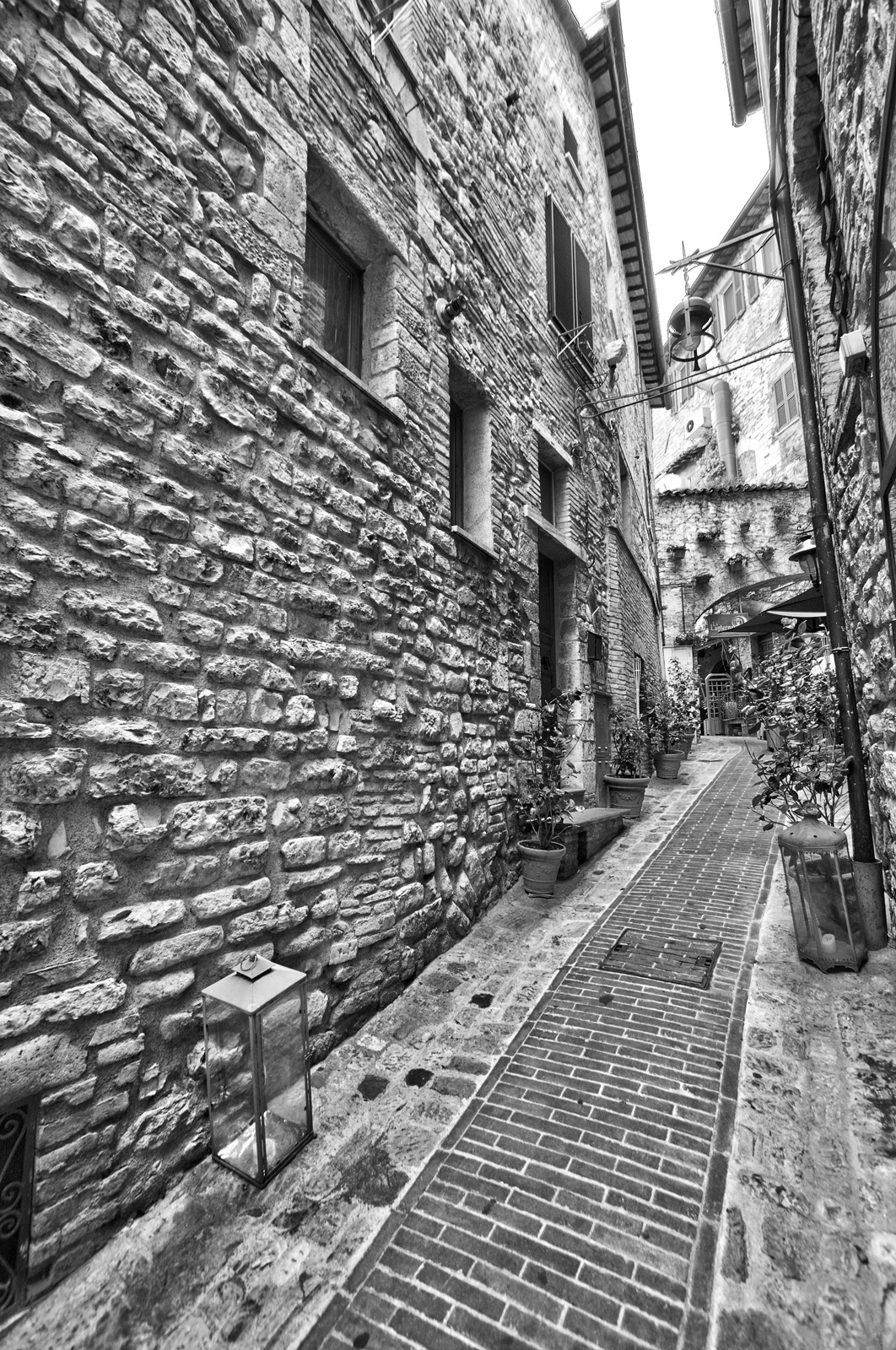 Assisi and Clouds - 2