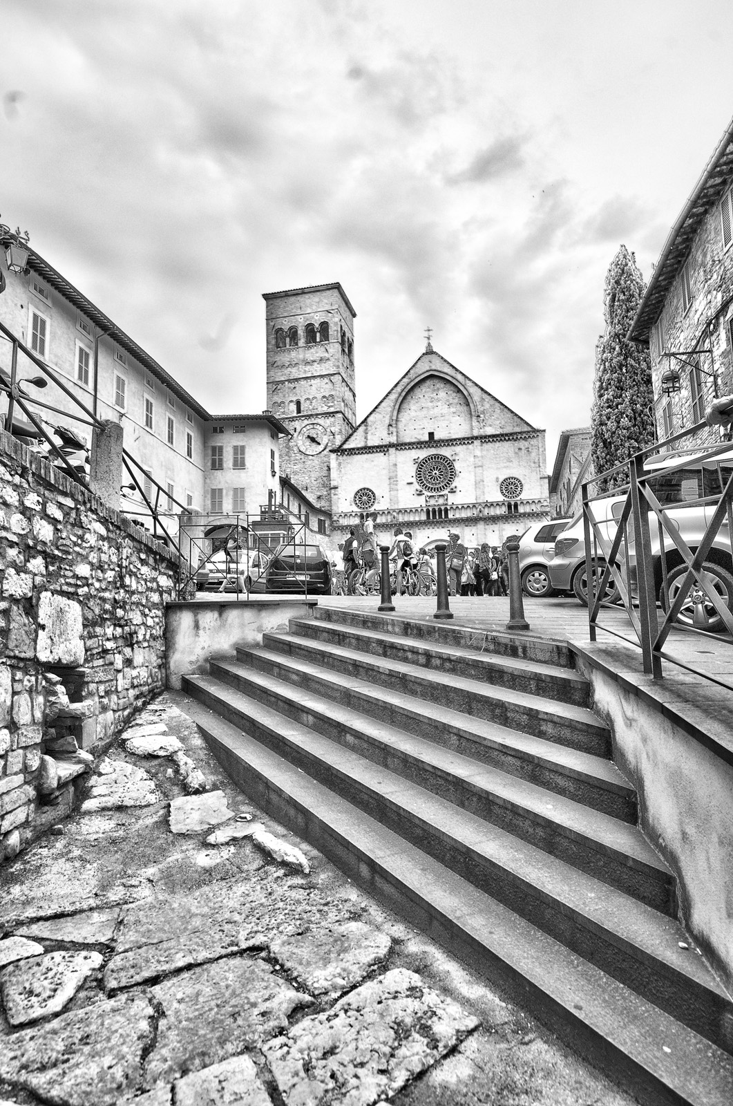 Assisi and Clouds - 3