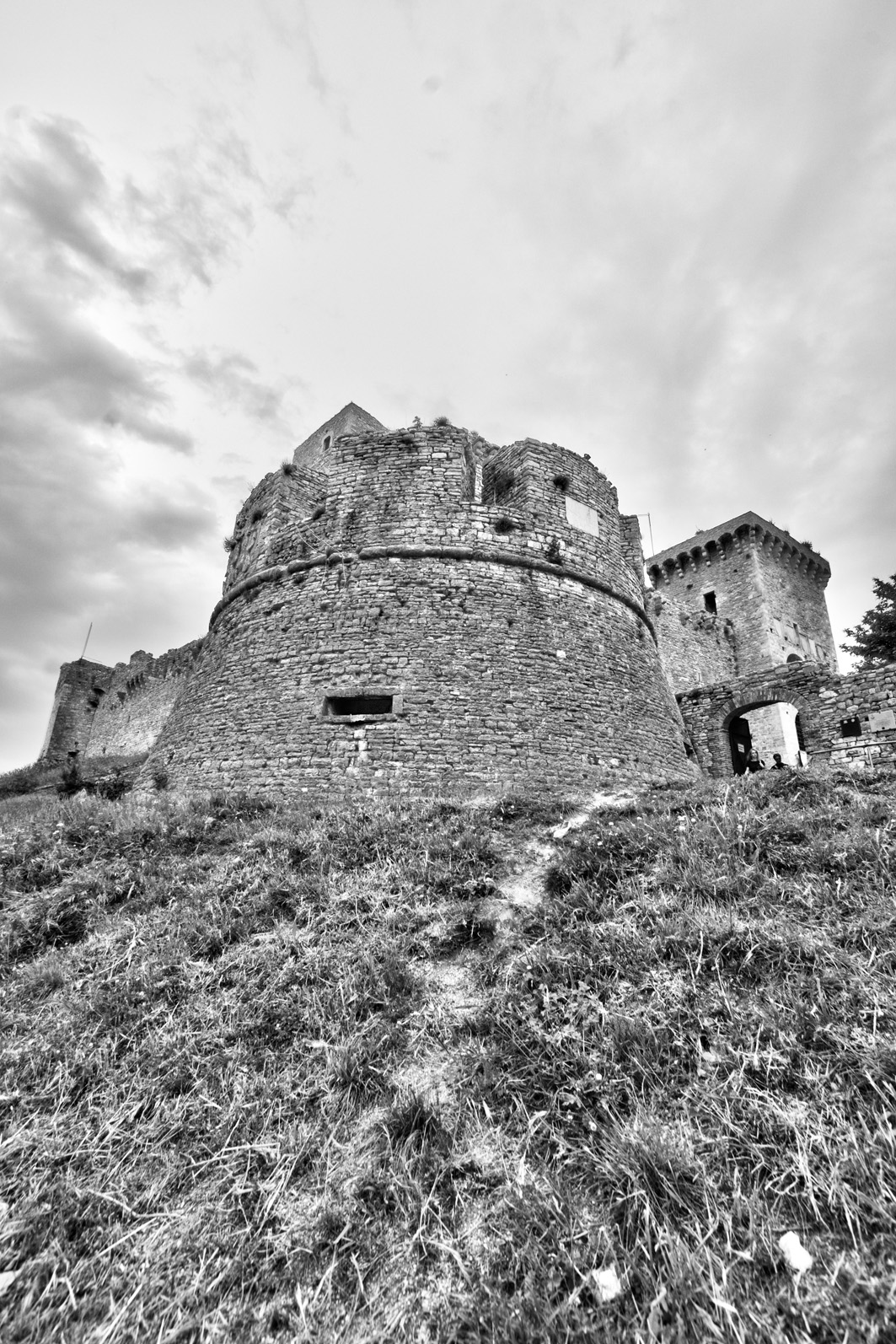 Assisi and Clouds - 6