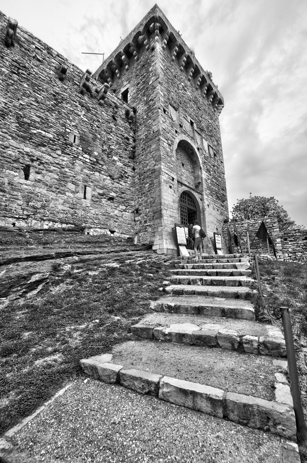 Assisi and Clouds - 7