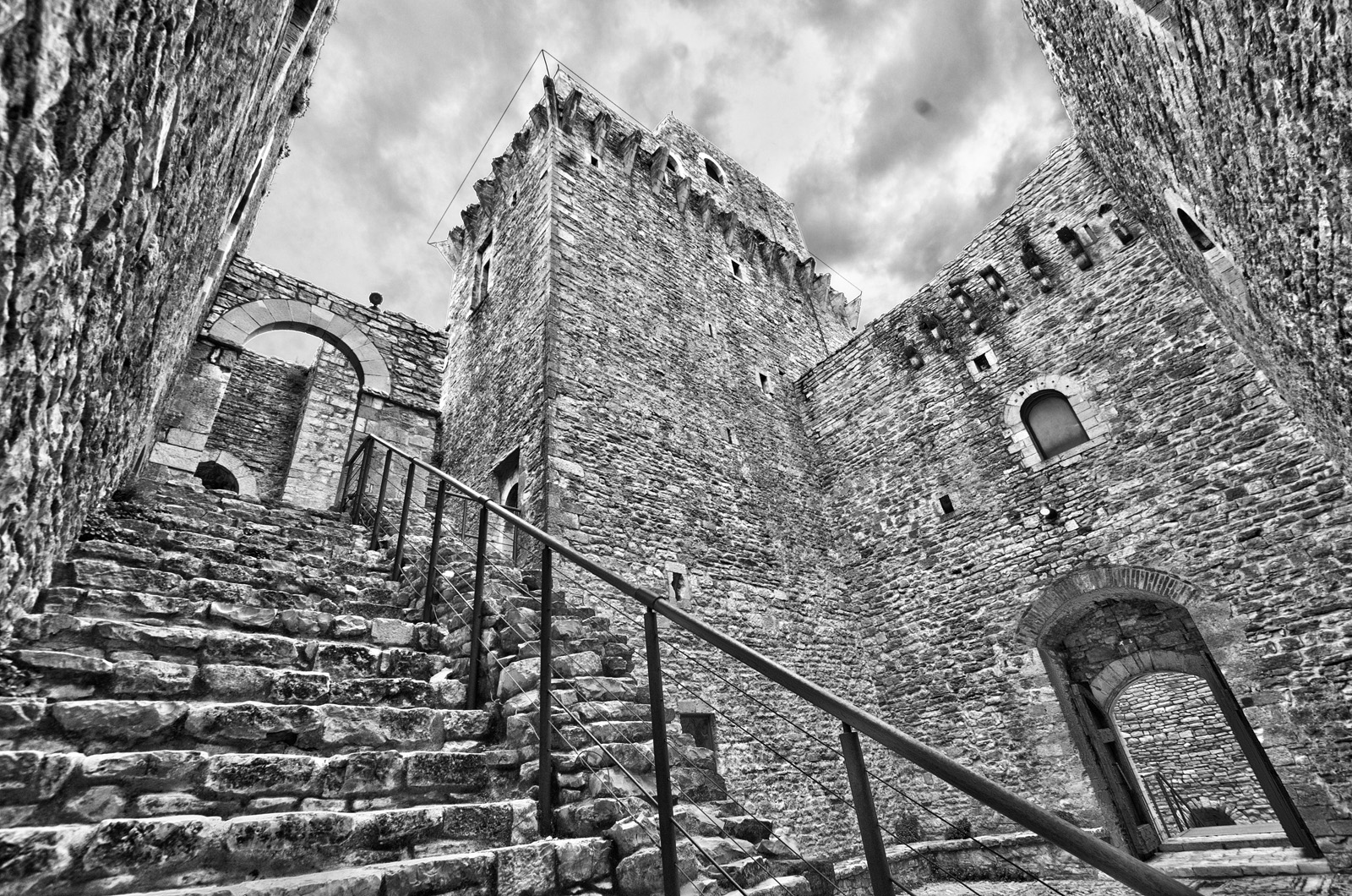 Assisi and Clouds - 9