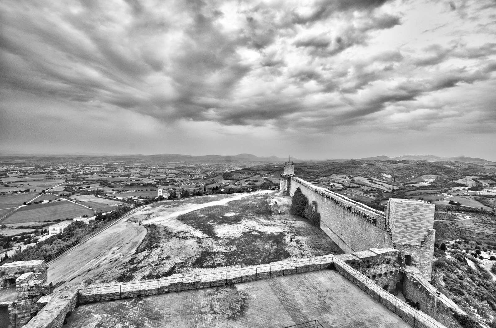 Assisi and Clouds - 10