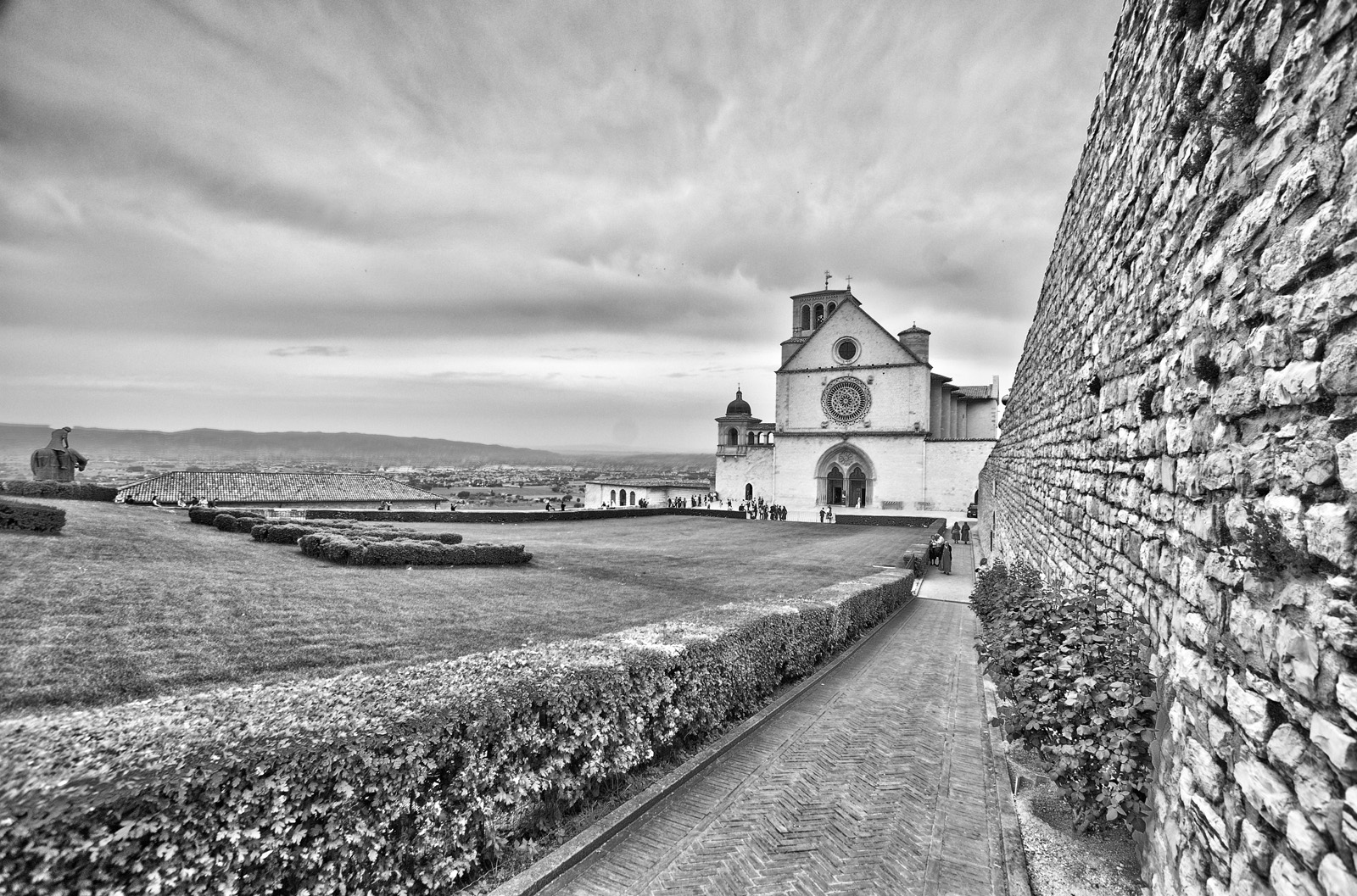 Assisi and Clouds - 16