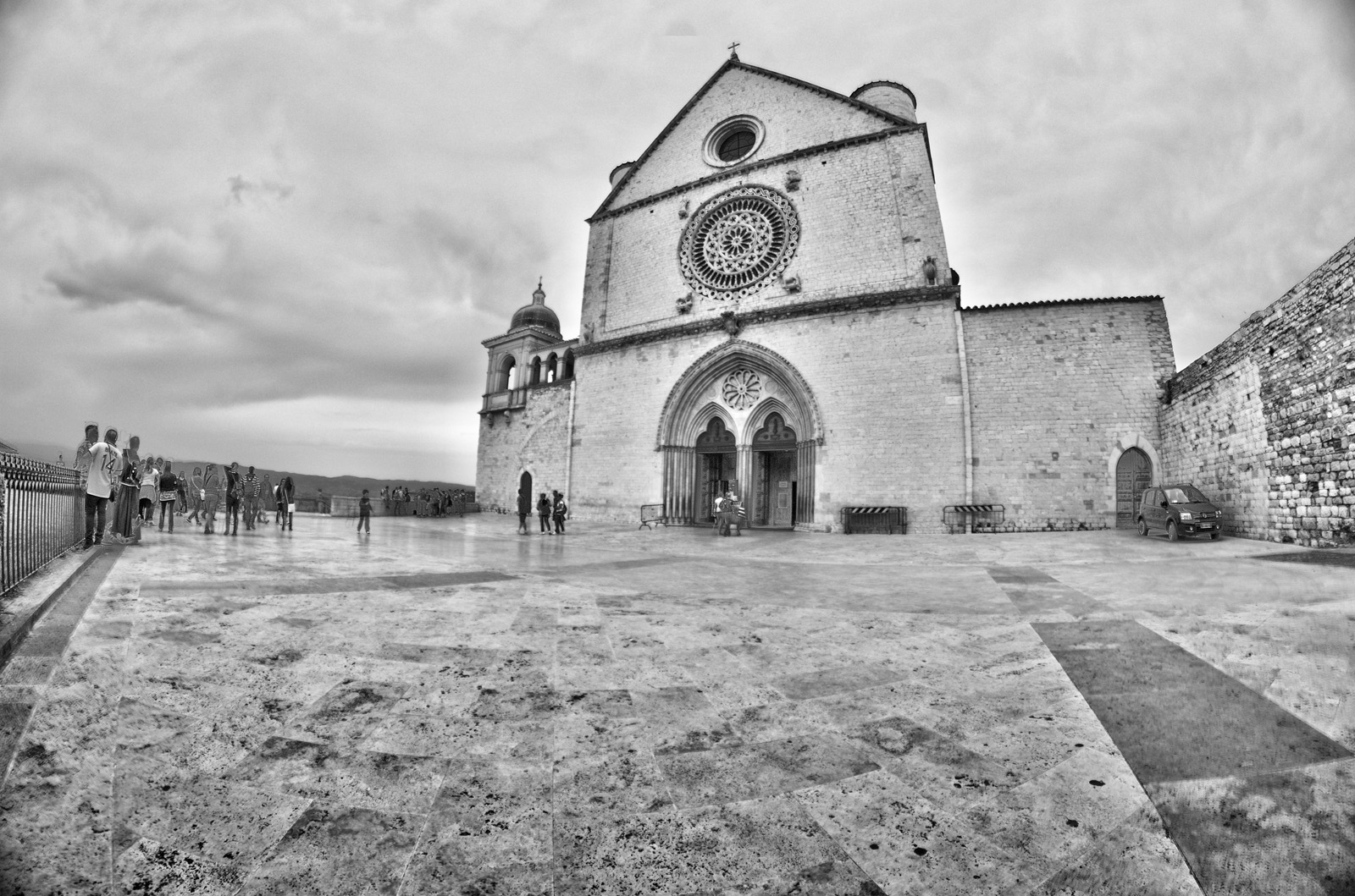 Assisi and Clouds - 17