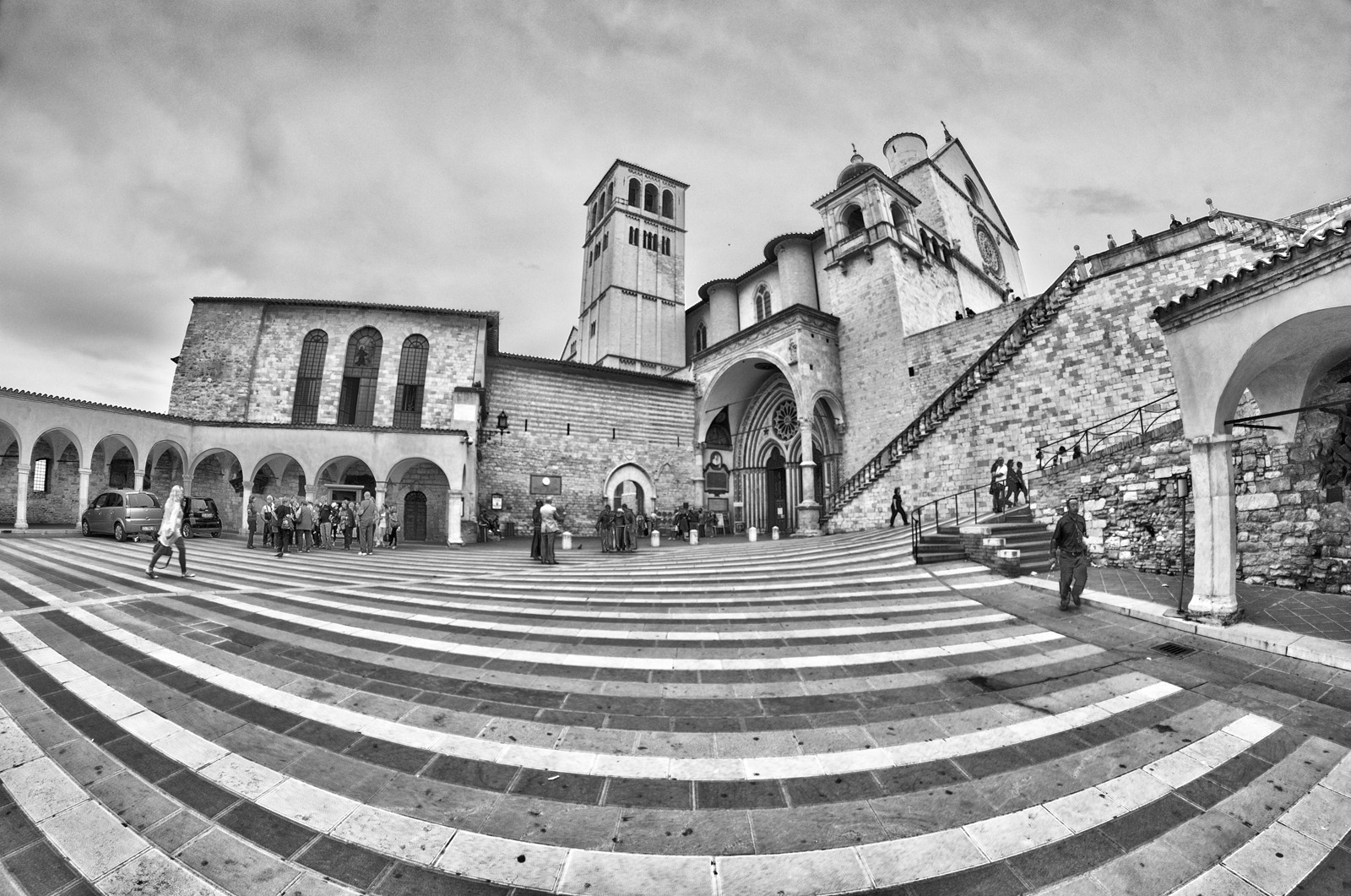 Assisi and Clouds - 19