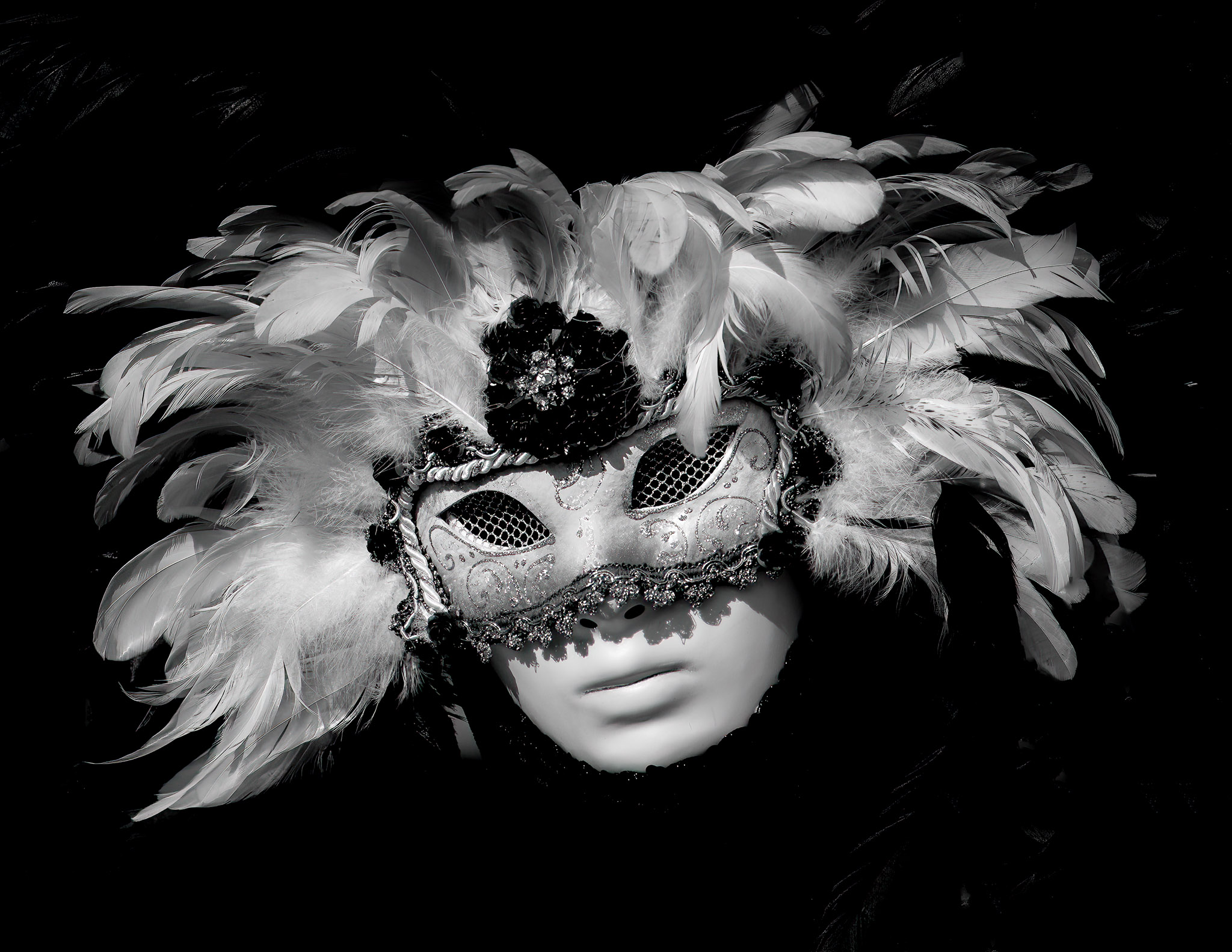 Masks in B&W n.1