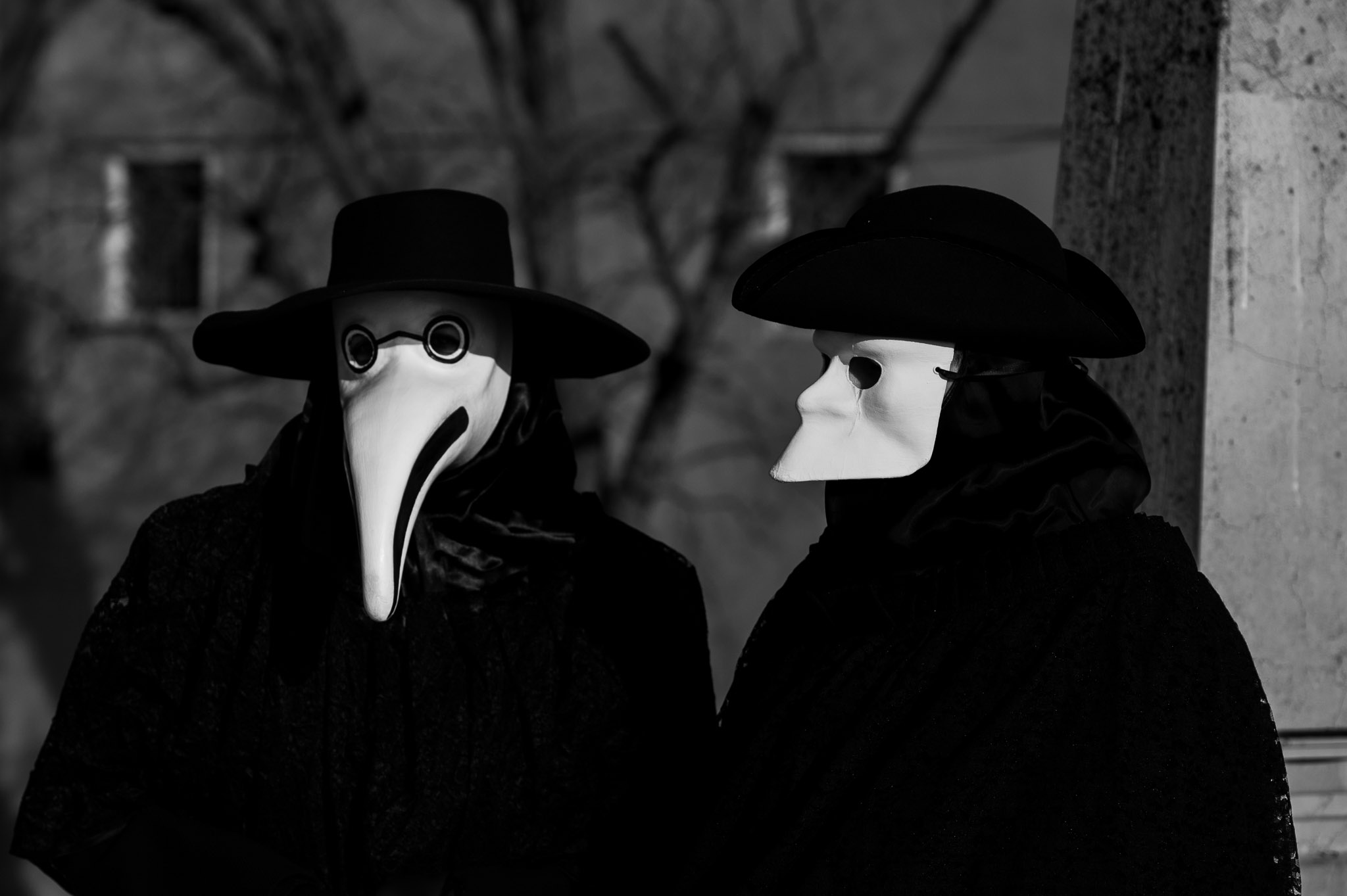 Masks in B&W n.2