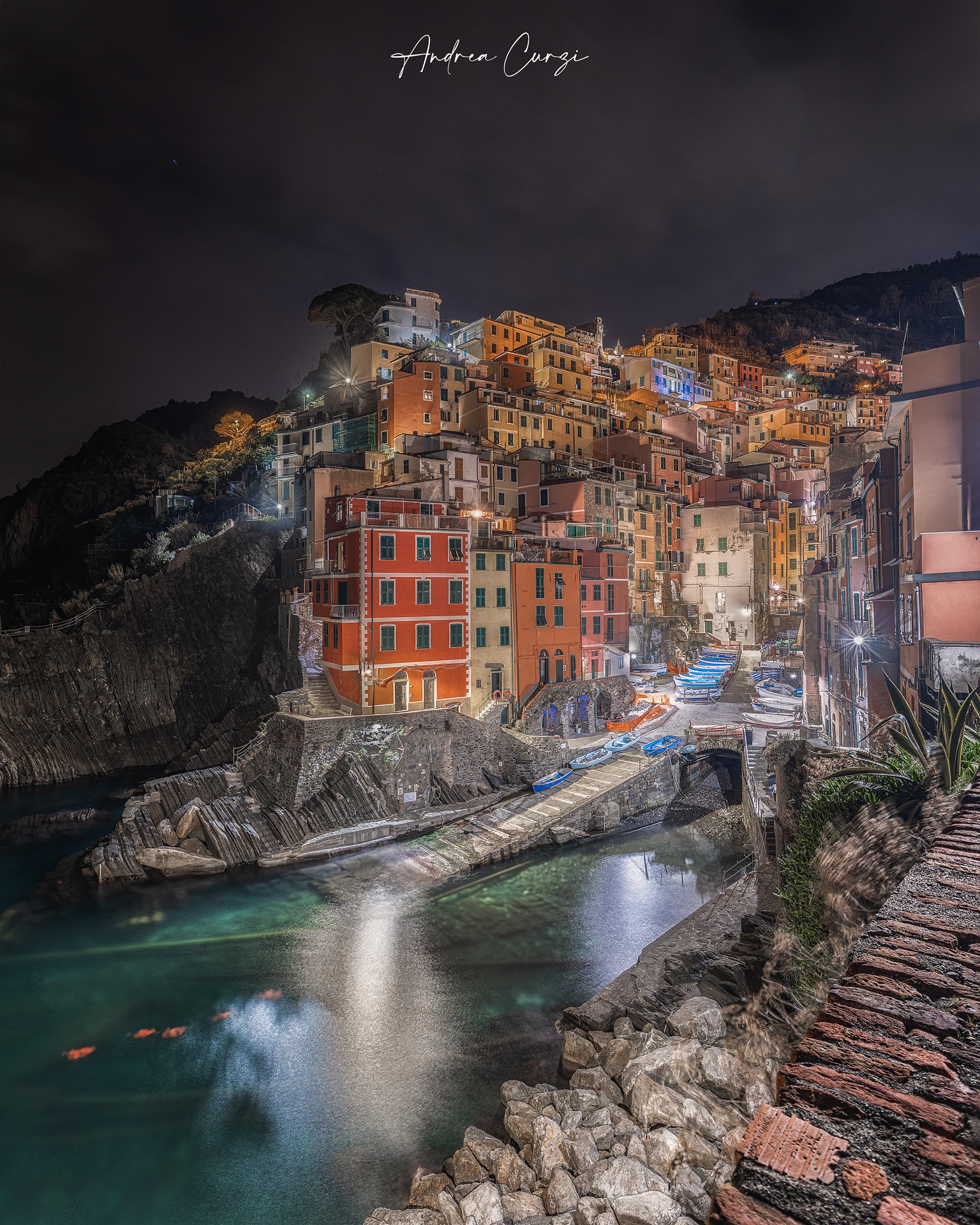 Riomaggiore under the stars