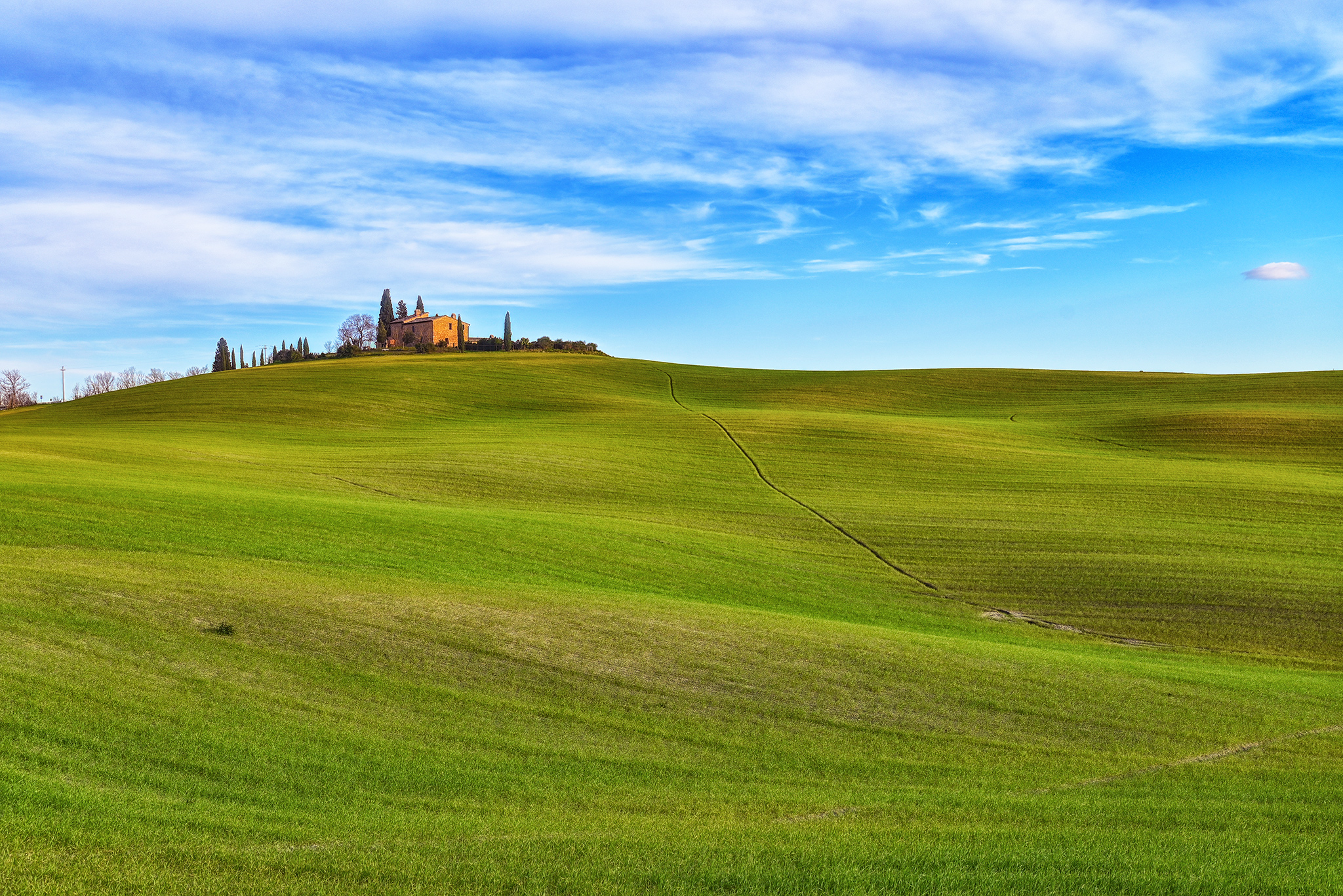 Tuscan hills